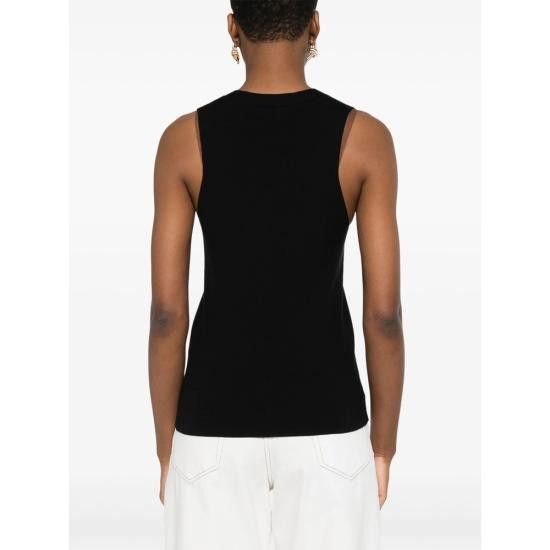 Anine Bing ANINE BING Women Tops A 09 10868 BLK1 BLACK Size S / US 4 / IT 40 - 4 Thumbnail