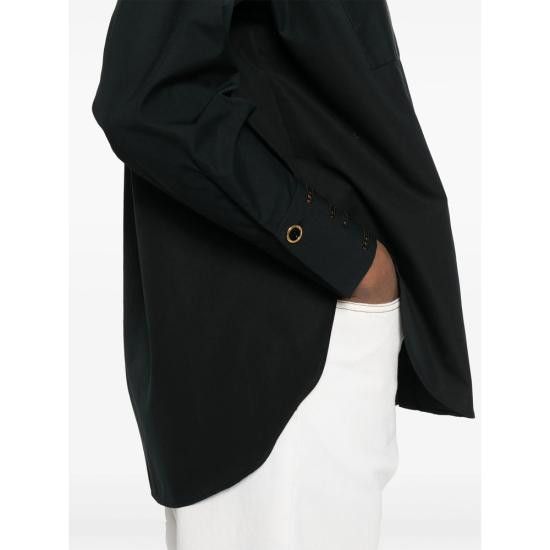 Elisabetta Franchi ELISABETTA FRANCHI Women Shirts CA121 NERO BLACK Size M / US 6-8 / IT 42-44 - 3 Thumbnail