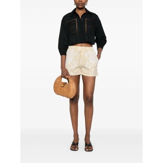 Elisabetta Franchi ELISABETTA FRANCHI Women Shirts CA050 NERO BLACK Size M / US 6-8 / IT 42-44 - 2 Thumbnail
