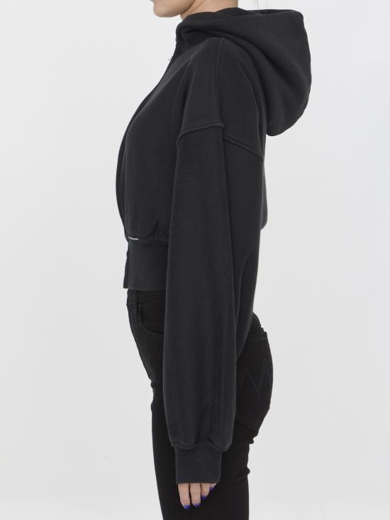 Alexander Wang ALEXANDER WANG Women Sweater 4CC1242077 BLACK Size M / US 6-8 / IT 42-44 - 3 Thumbnail
