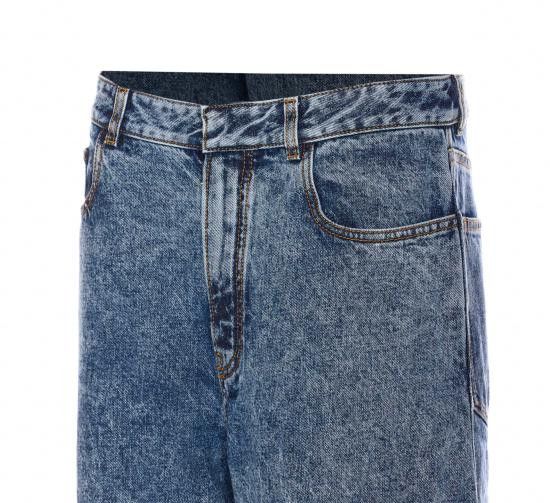 Alaia ALAIA Women Denim Pants AA9P1161T535A 524 Blue Size 27" / US 4 / IT 40 - 3 Thumbnail