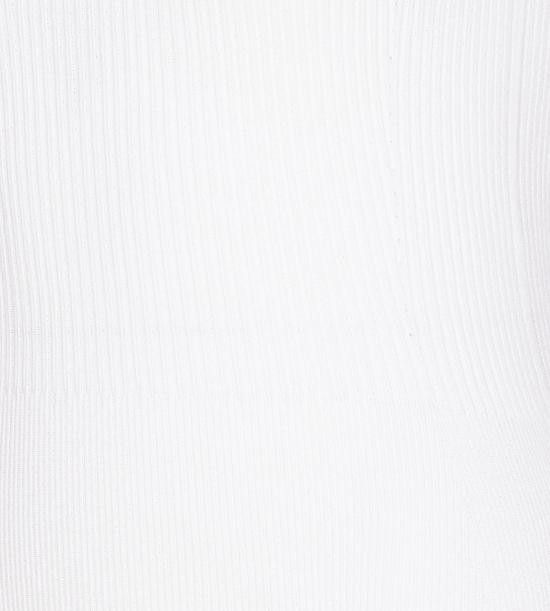 Alaia ALAIA Women Bodysuit Tops AA9B0353K017A 000 White Size S / US 4 / IT 40 - 3 Thumbnail