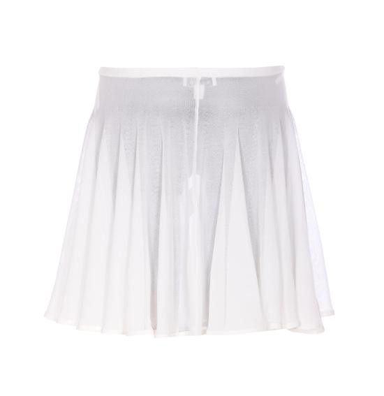 Alaia ALAIA Women Mid Skirts AA9J2306K053A 000 White Size 27" / US 4 / IT 40 - 2 Thumbnail