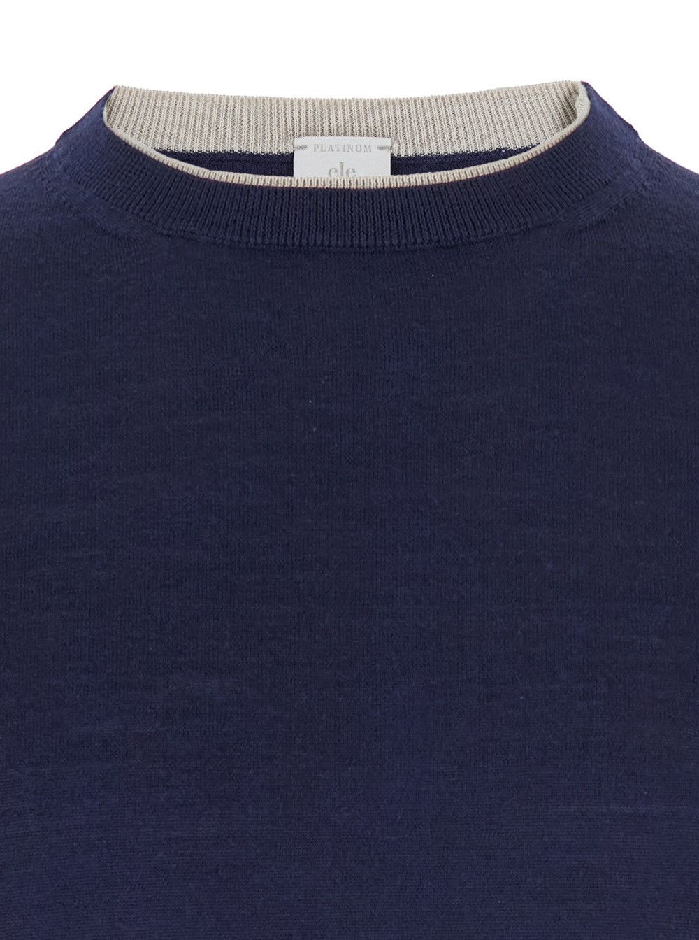 Eleventy Blue Crewneck Sweater in Wool and Silk Man Size US XL / EU 56 / 4 - 3 Thumbnail