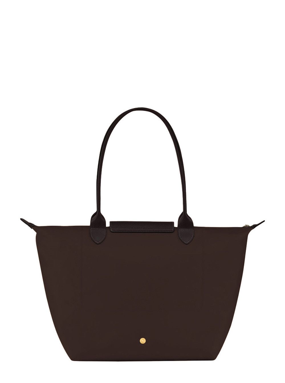 Longchamp 'Le Pilage' Brown Large Tote Bag with Two Top Handles and Embossed Logo on the Front in Ecoleather Woman Size ONE SIZE - 3 Thumbnail