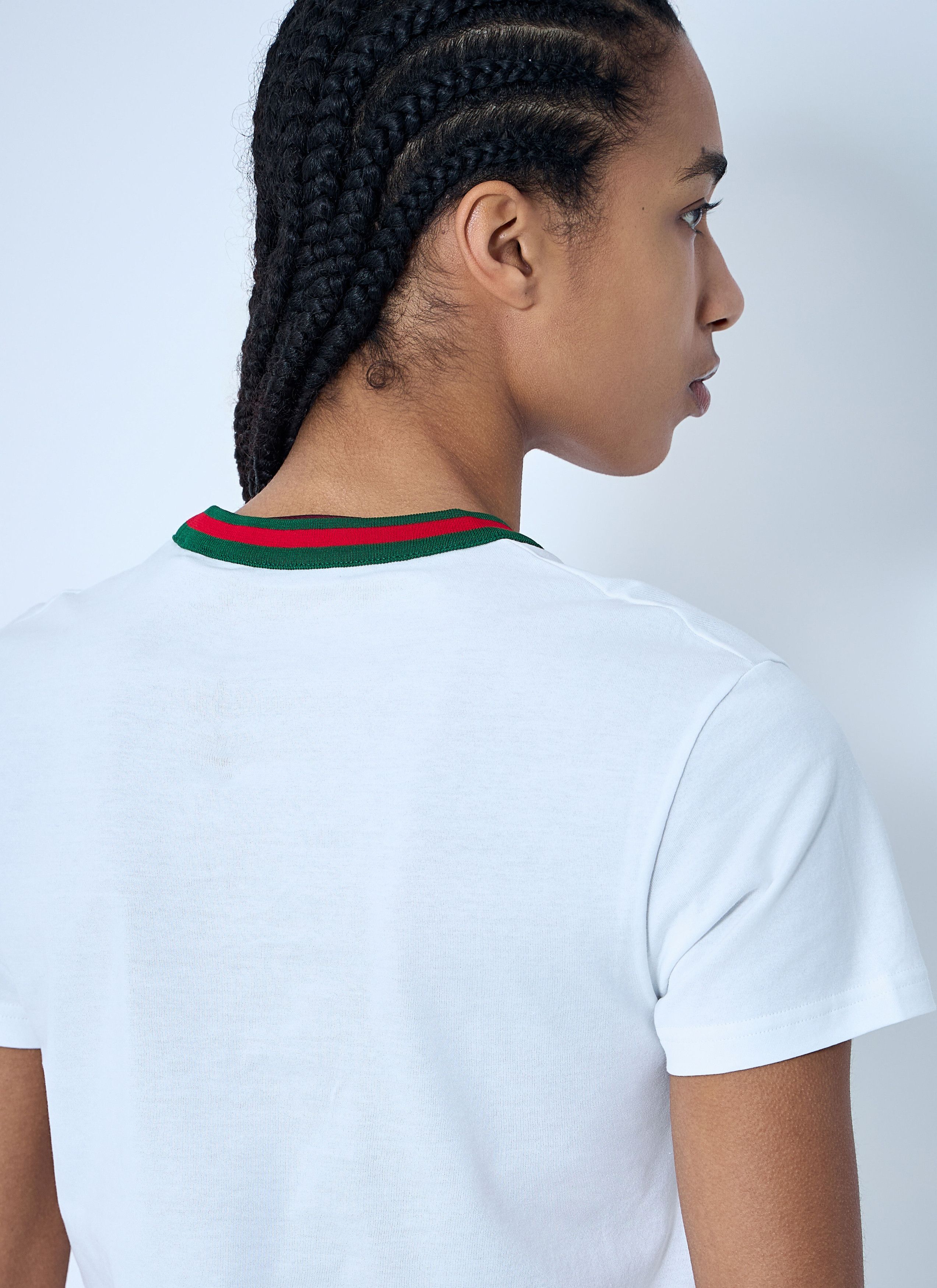 Gucci Web Trim T-Shirt Size M / US 6-8 / IT 42-44 - 6 Thumbnail