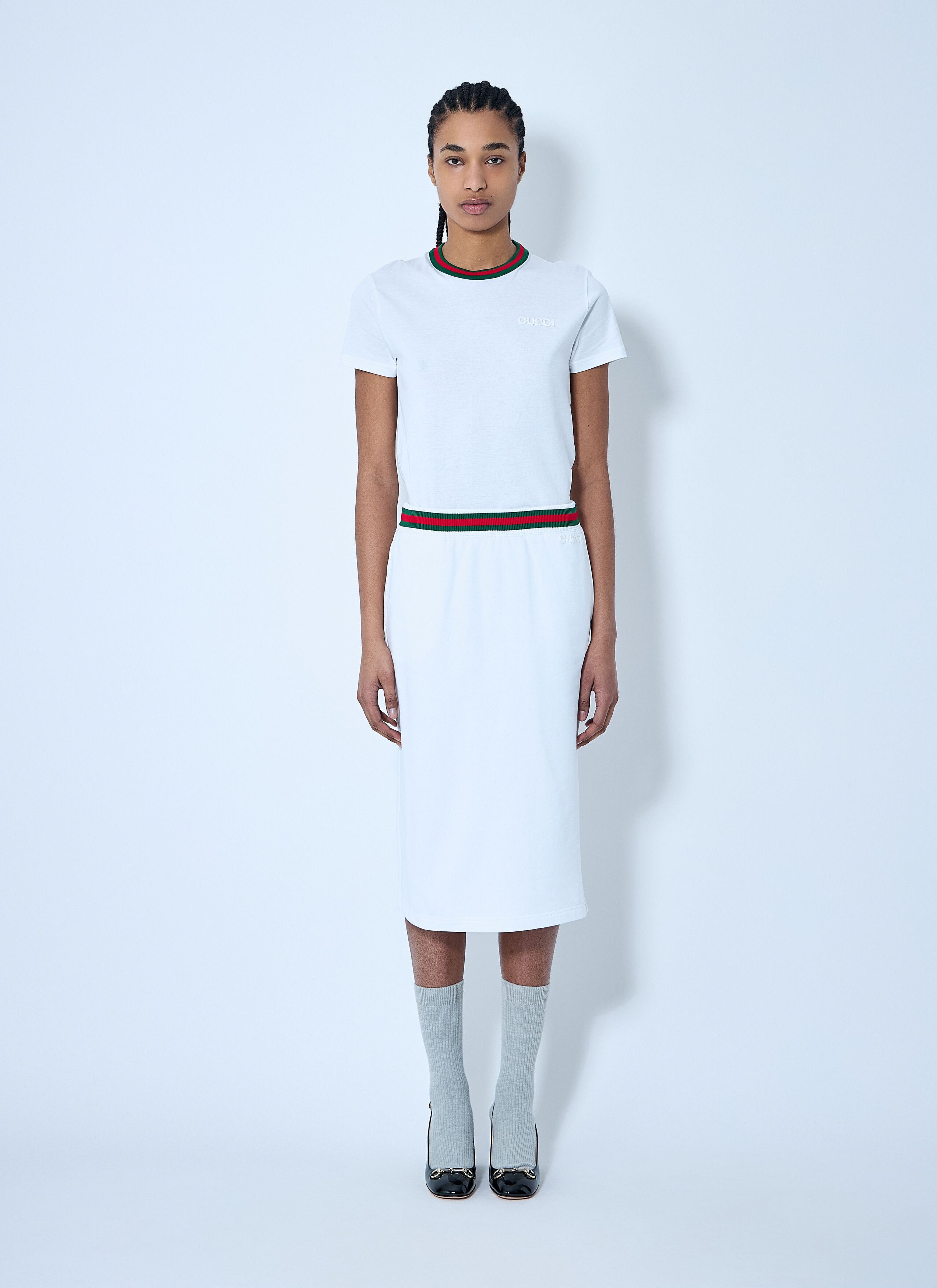 Gucci Web Trim T-Shirt Size XS / US 0-2 / IT 36-38 - 2 Thumbnail
