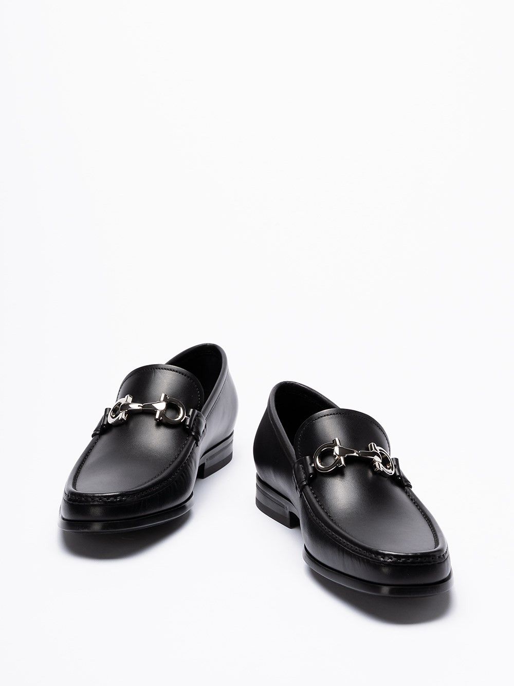 Salvatore Ferragamo `Chris` Loafers Size US 11 / EU 44 - 2 Thumbnail