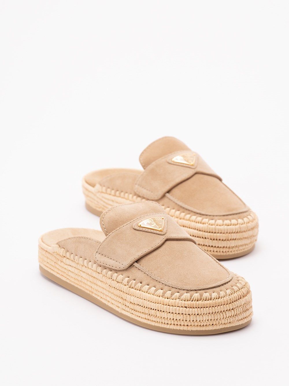 Prada Suede and Crochet Slip-on Size US 7 / IT 37 - 5 Thumbnail