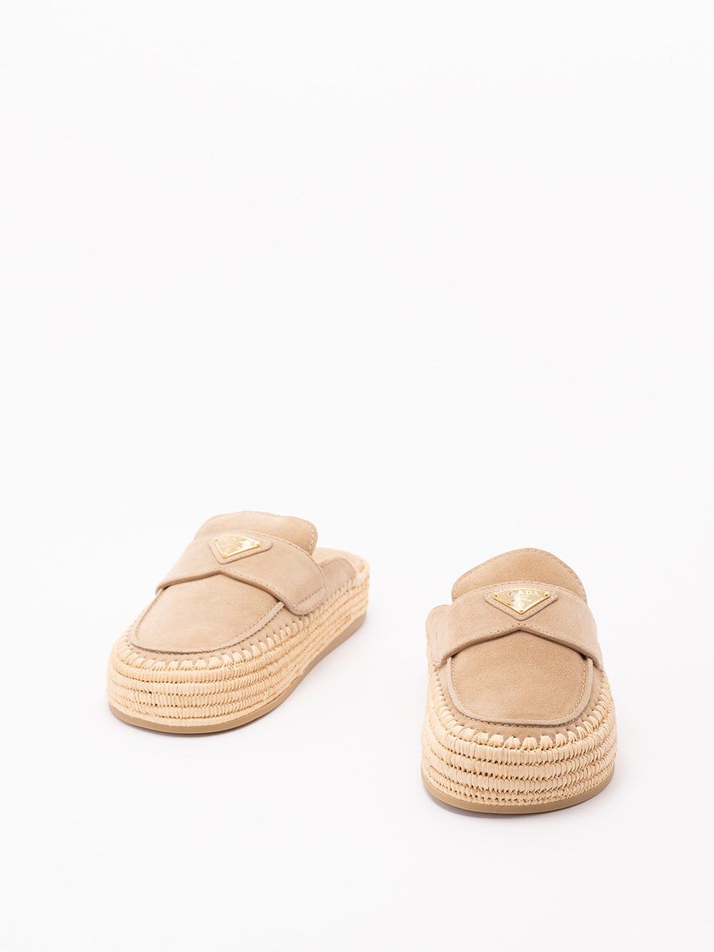 Prada Suede and Crochet Slip-on Size US 9 / IT 39 - 2 Thumbnail