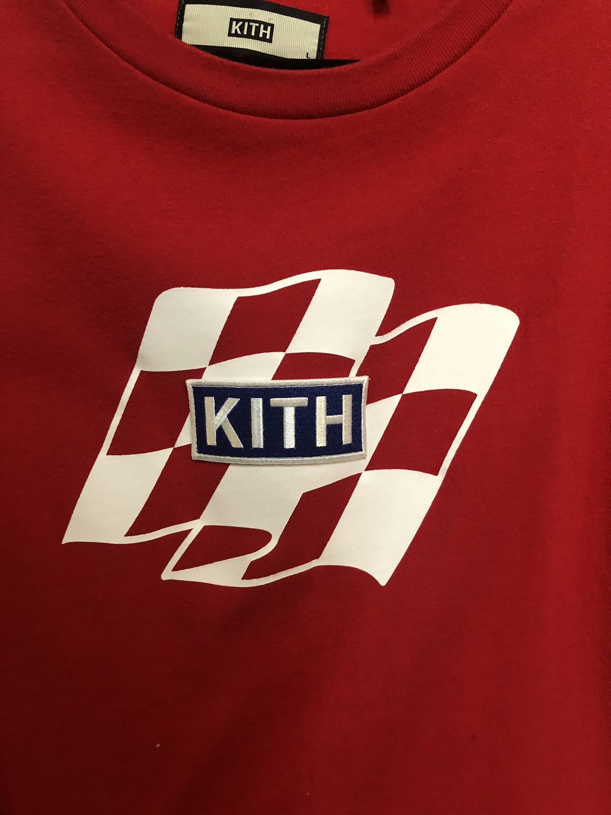 Kith Kith Flag Wave Tee | Grailed