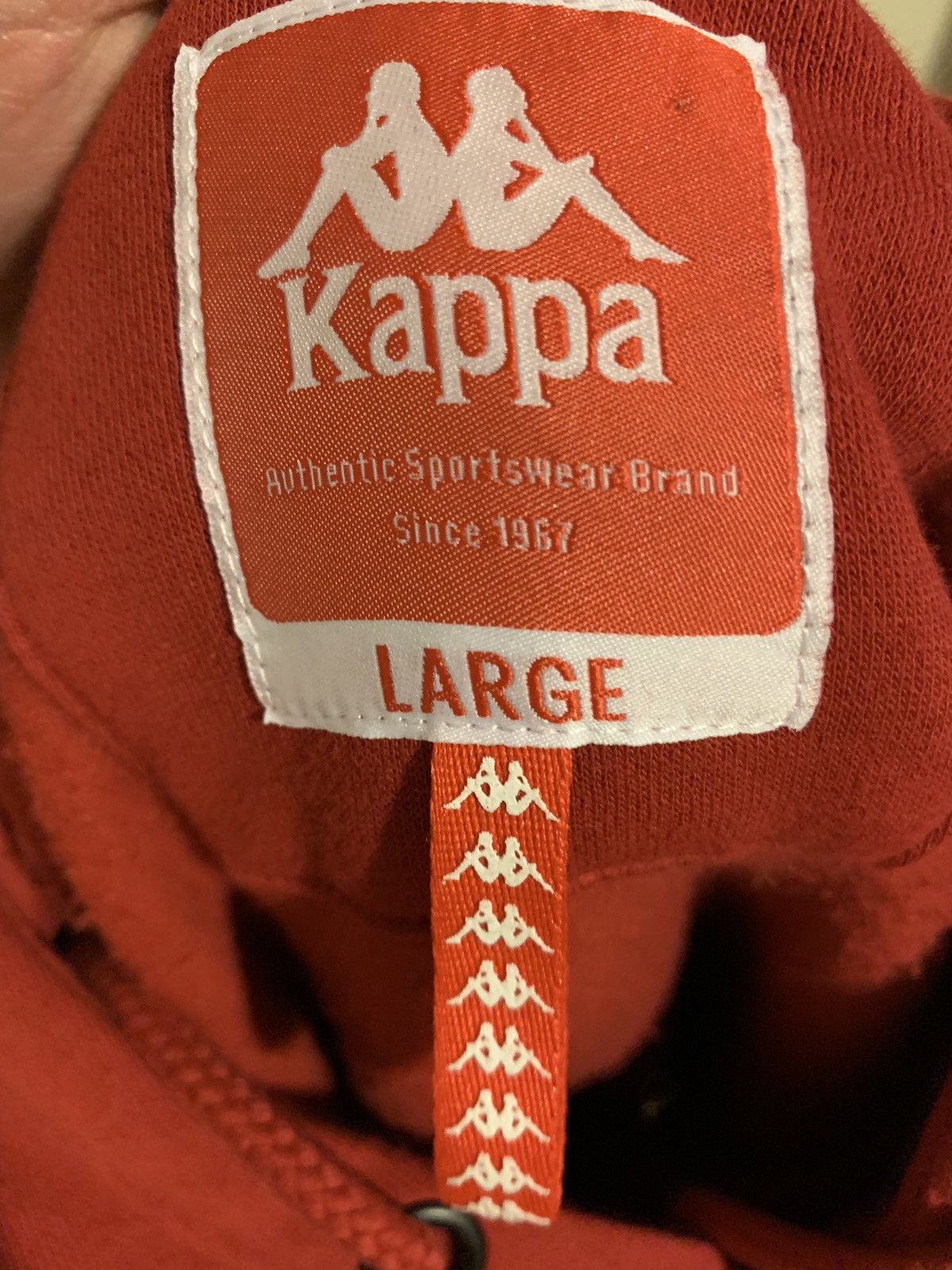 Kappa Kappa Red Hoodie Size US L / EU 52-54 / 3 - 2 Preview