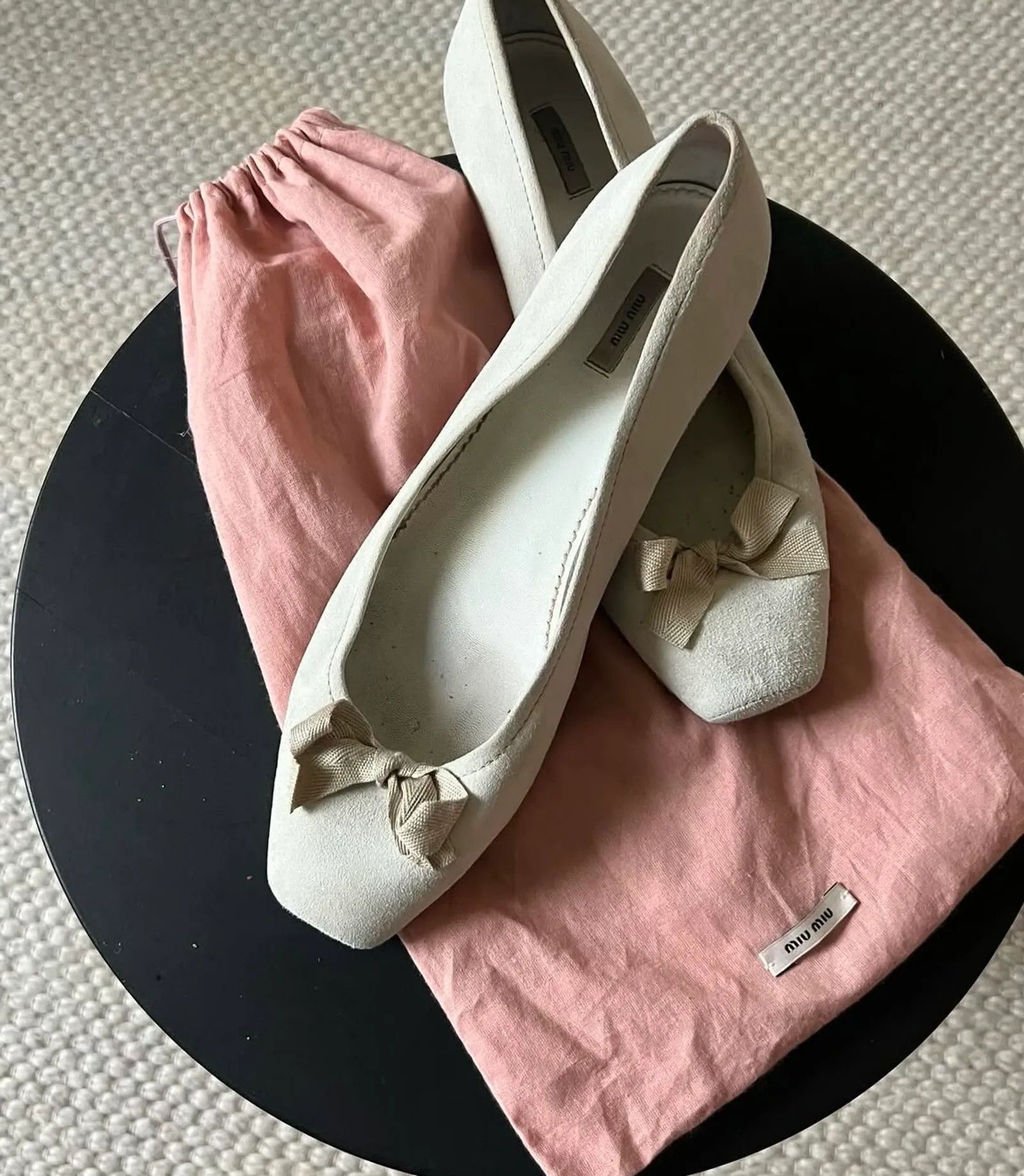Miu Miu Miu Miu Ballet Flats Size US 7.5 / IT 37.5 - 2 Thumbnail