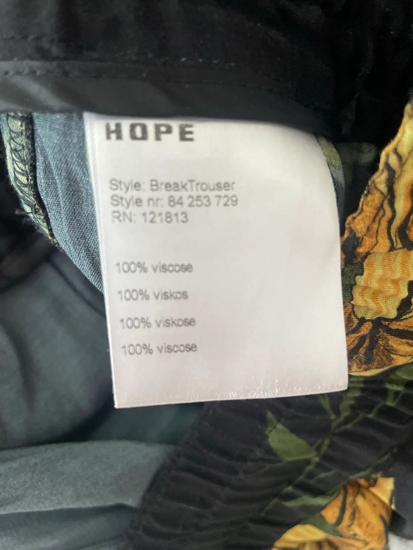 Hope Hope Break trousers Pants Size 27" / US 4 / IT 40 - 3 Thumbnail