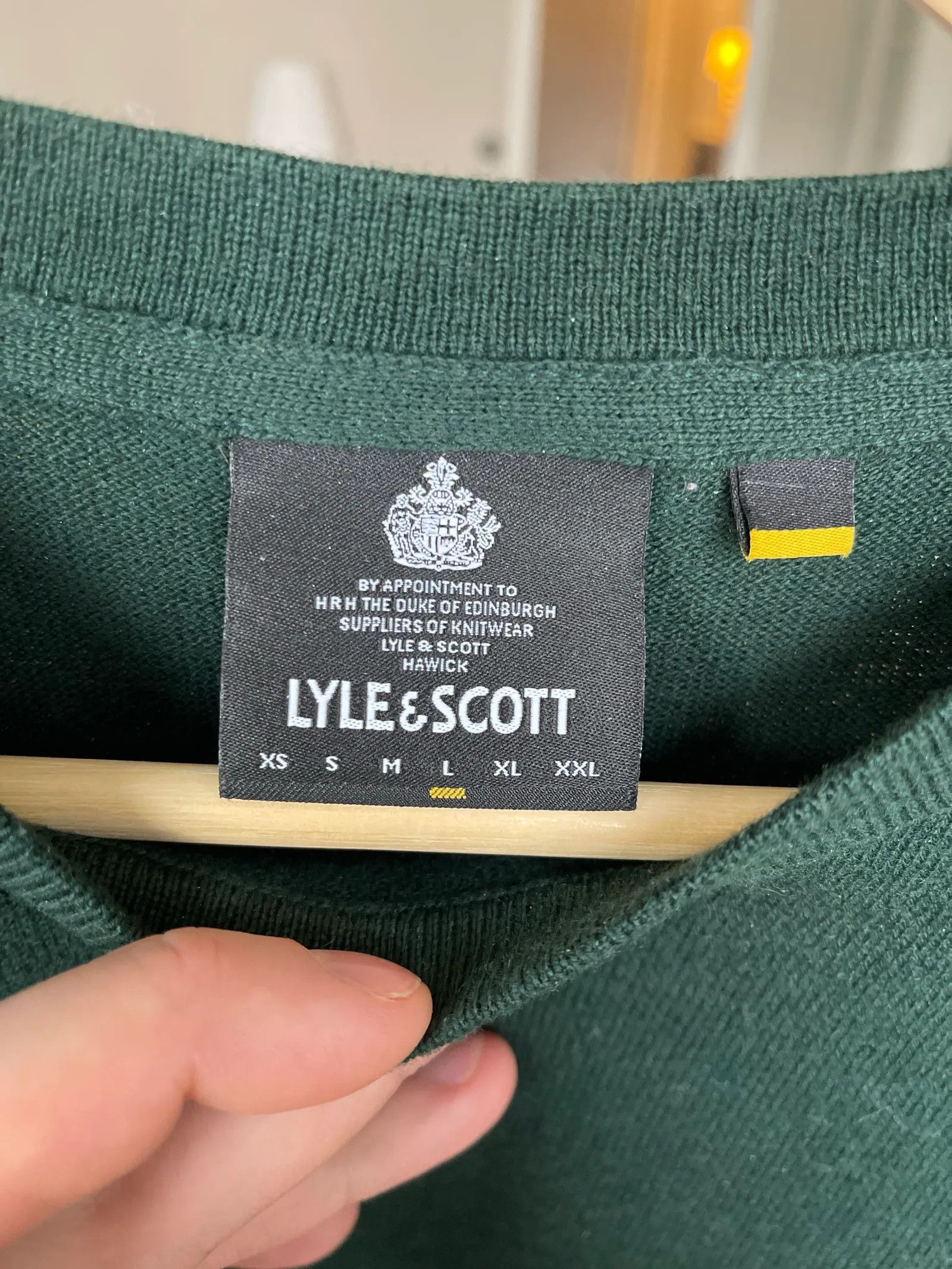 Lyle & Scott Lyle & Scott KN400C Cardigan Size US L / EU 52-54 / 3 - 2 Thumbnail