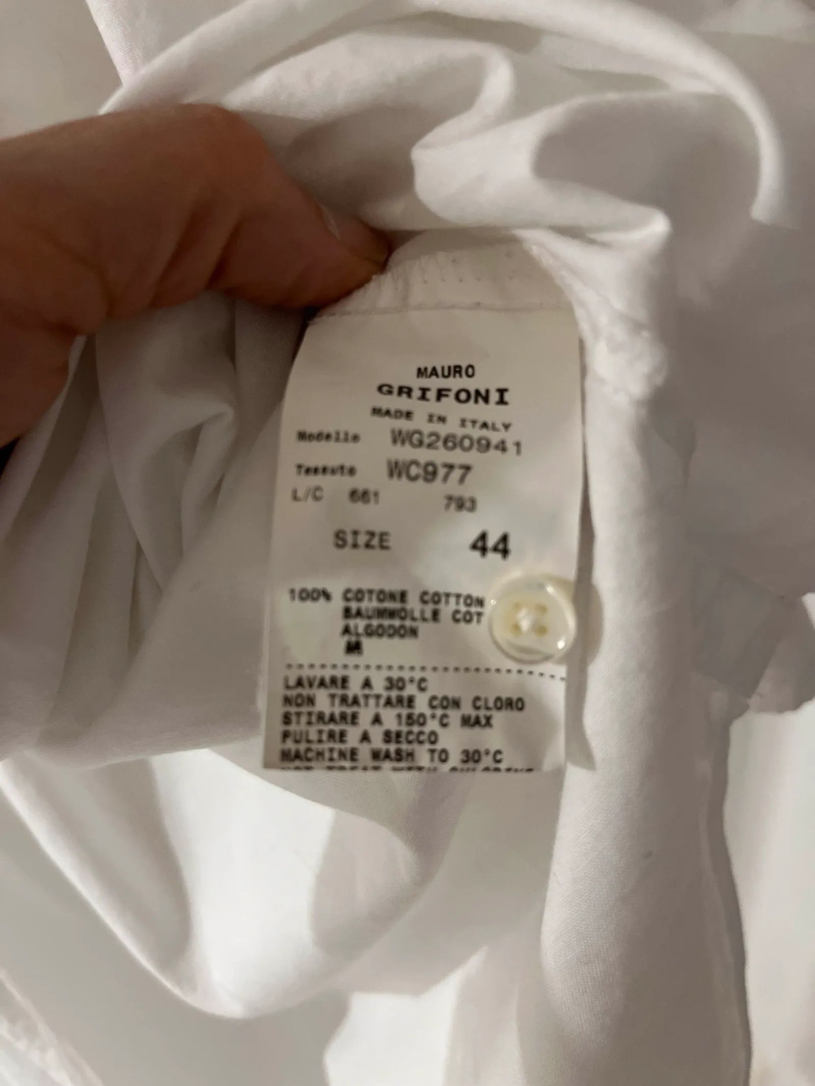 Grifoni Mauro Grifoni Shirt Size S / US 4 / IT 40 - 3 Thumbnail
