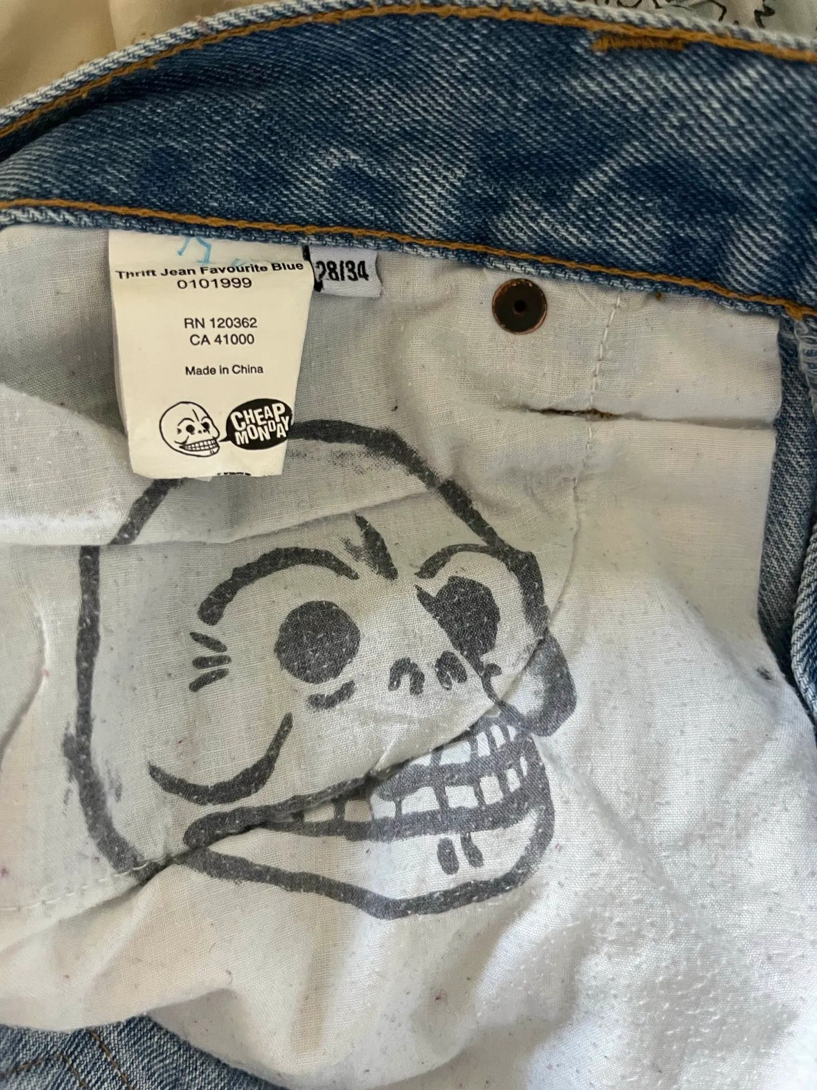 Cheap Monday Cheap Monday Vintage Cheap Monday Jeans Size 28" / US 6 / IT 42 - 2 Thumbnail