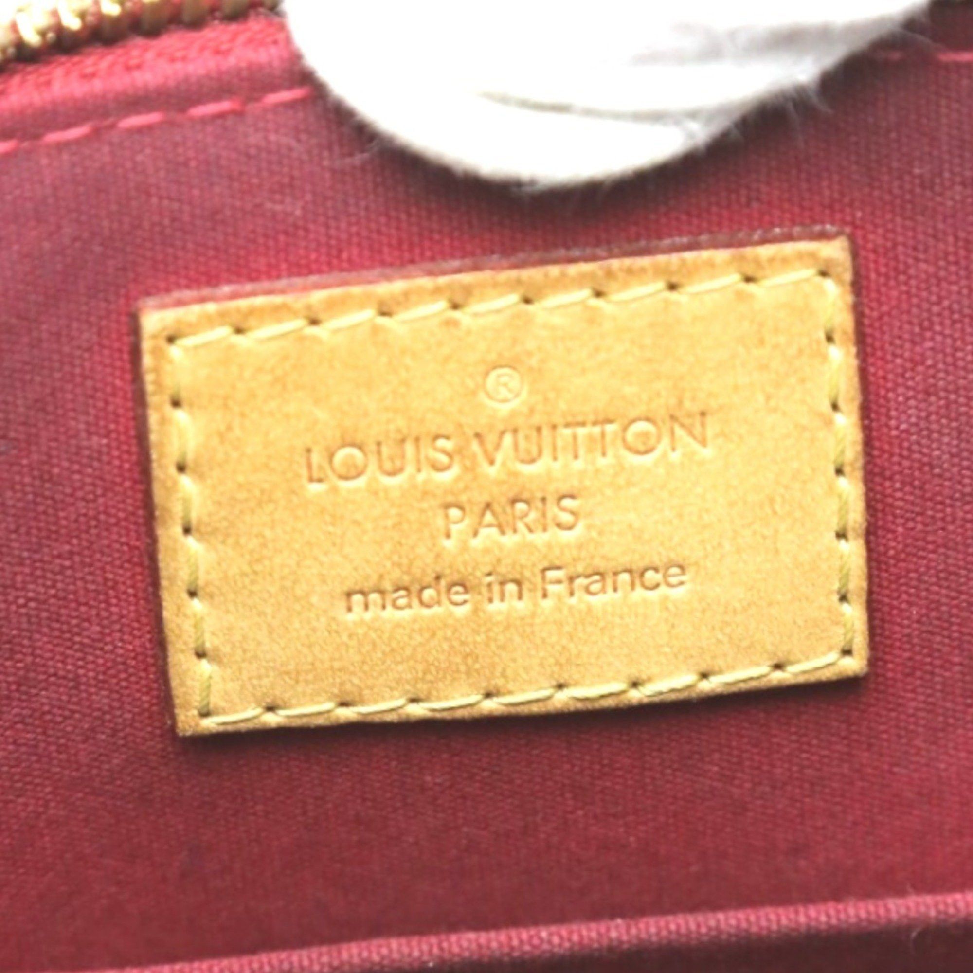 Louis Vuitton Louis Vuitton Handbag 2WAY Bag Monogram Alma BB Vernis M90174 Red Size ONE SIZE - 13 Thumbnail