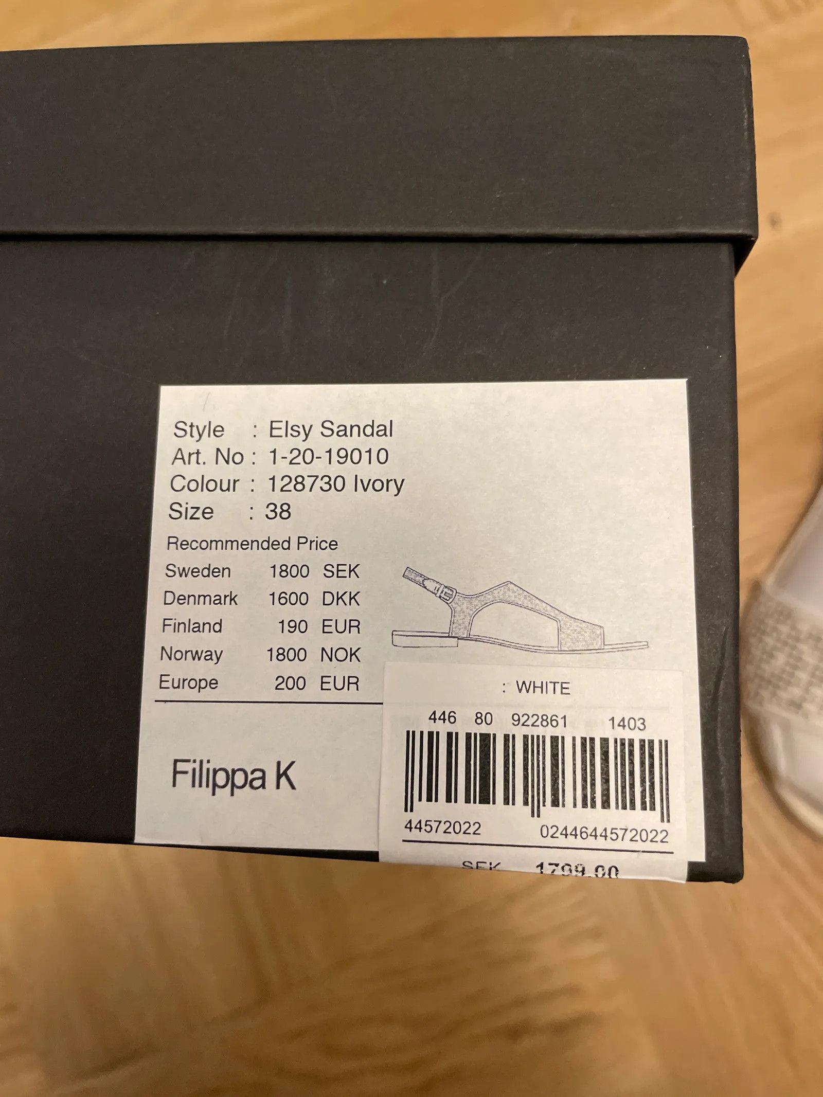 Filippa K Filippa K Elsy Sandal Sandals Size US 8 / IT 38 - 4 Thumbnail
