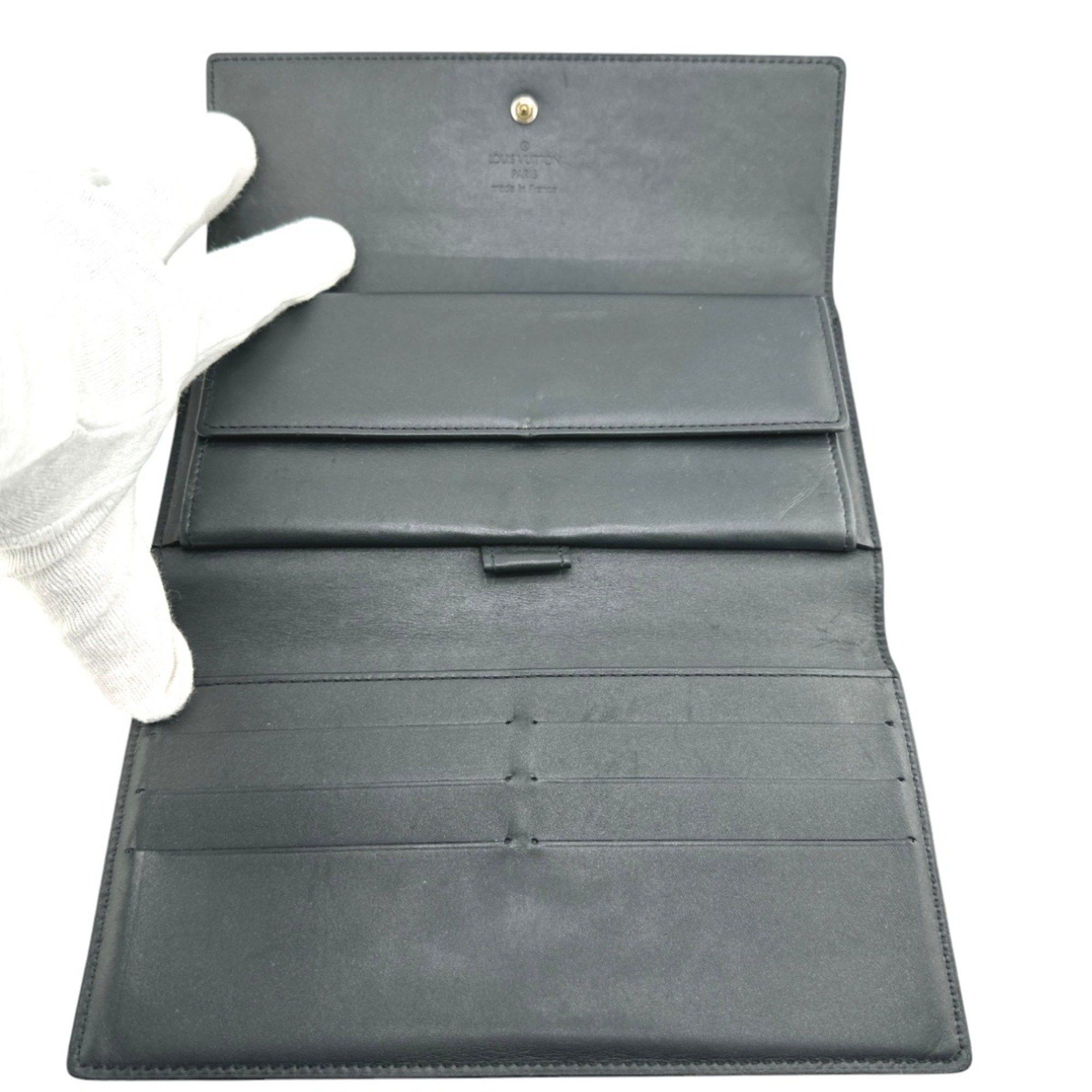 Louis Vuitton Louis Vuitton Tri-fold wallet Monogram Porfeuil Matte M65102 Noir Size ONE SIZE - 15 Thumbnail