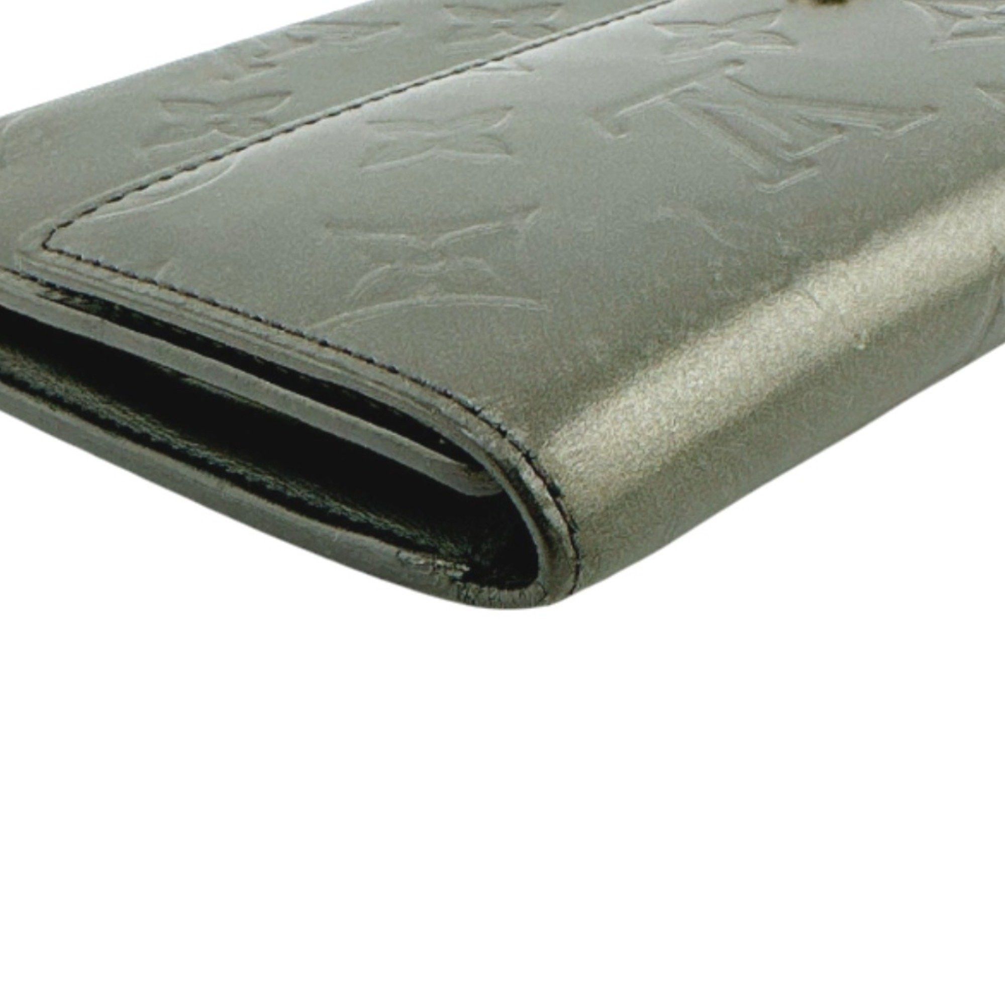 Louis Vuitton Louis Vuitton Tri-fold wallet Monogram Porfeuil Matte M65102 Noir Size ONE SIZE - 6 Thumbnail