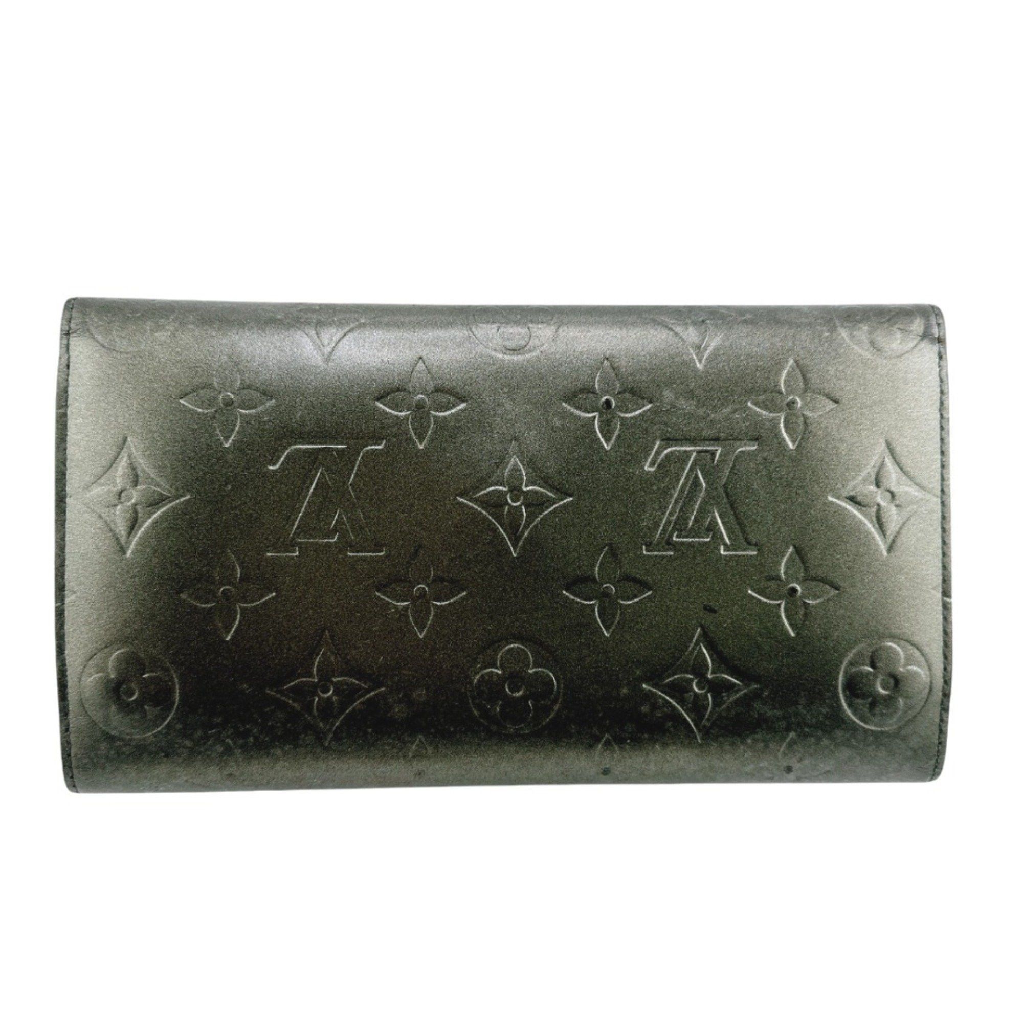Louis Vuitton Louis Vuitton Tri-fold wallet Monogram Porfeuil Matte M65102 Noir Size ONE SIZE - 2 Thumbnail