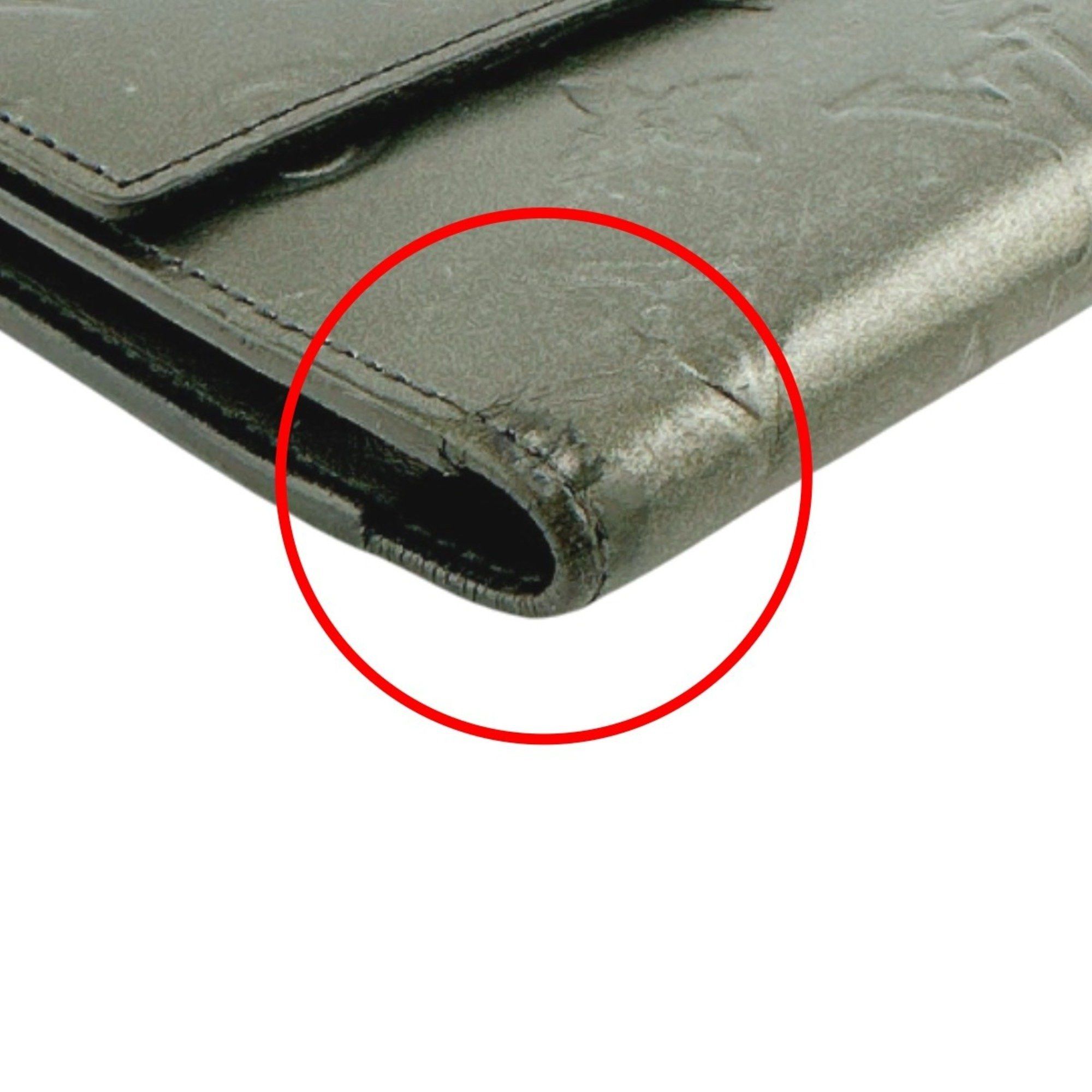 Louis Vuitton Louis Vuitton Tri-fold wallet Monogram Porfeuil Matte M65102 Noir Size ONE SIZE - 8 Thumbnail