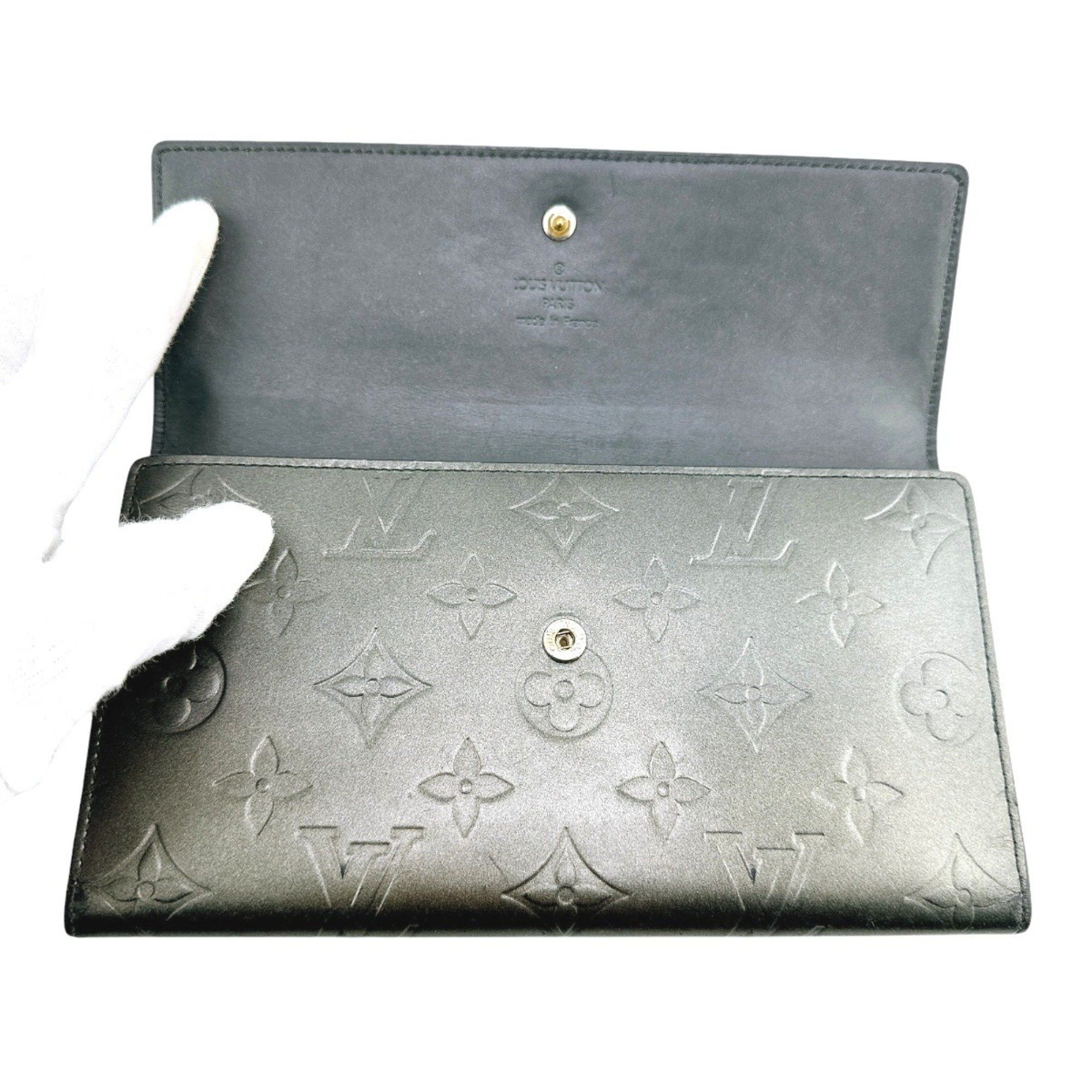 Louis Vuitton Louis Vuitton Tri-fold wallet Monogram Porfeuil Matte M65102 Noir Size ONE SIZE - 13 Thumbnail