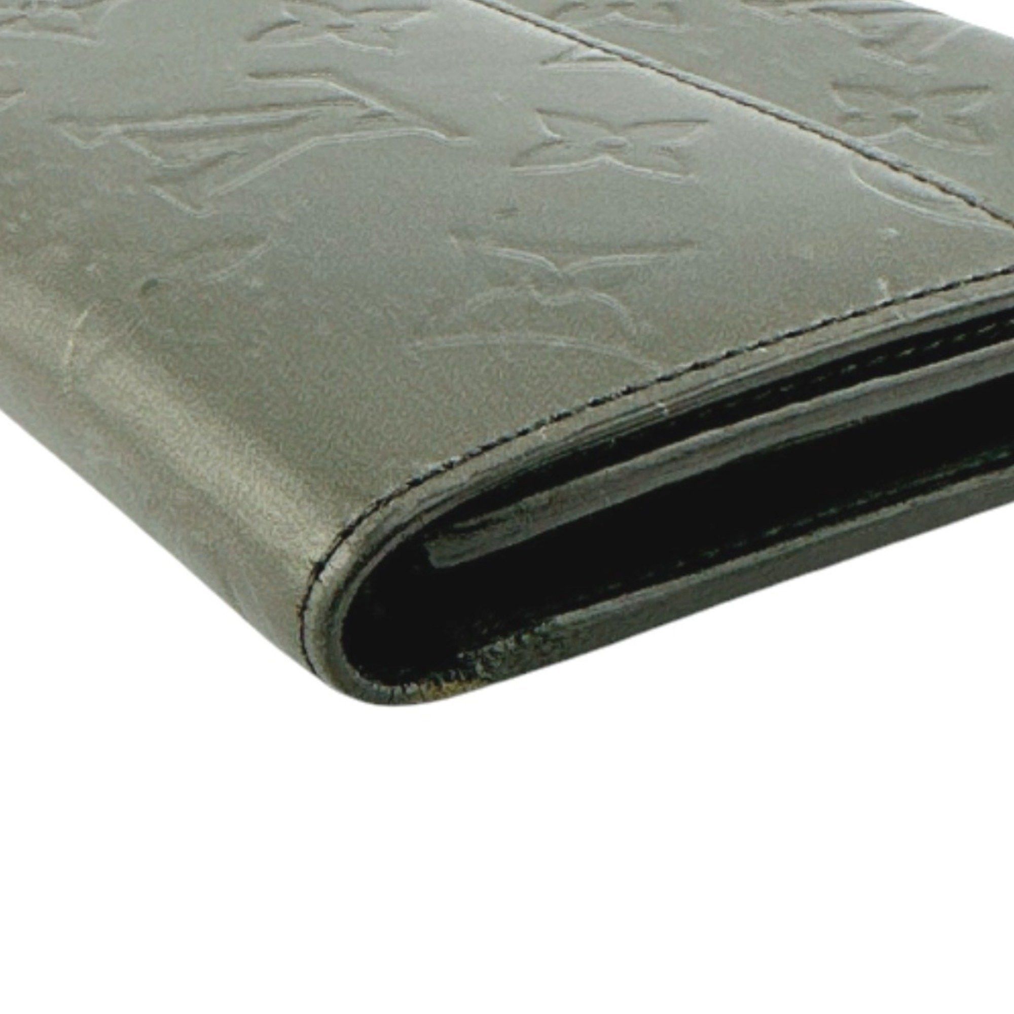 Louis Vuitton Louis Vuitton Tri-fold wallet Monogram Porfeuil Matte M65102 Noir Size ONE SIZE - 7 Thumbnail