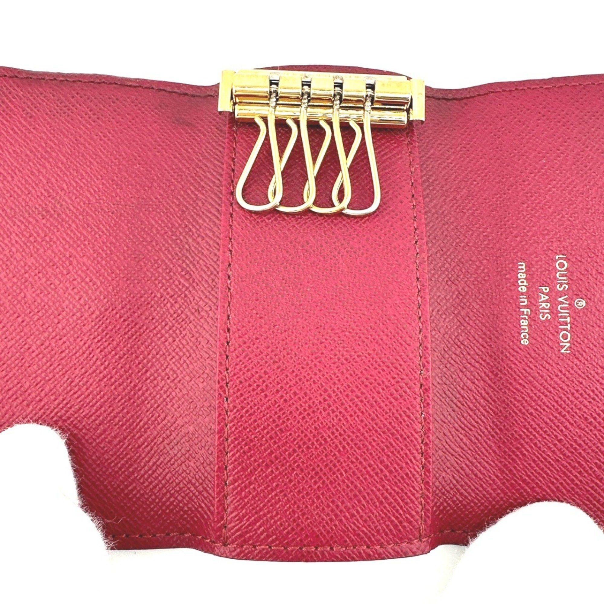 Louis Vuitton Louis Vuitton Multicle 4 Monogram Key Case for Keys Canvas M62631 Brown Size ONE SIZE - 12 Thumbnail