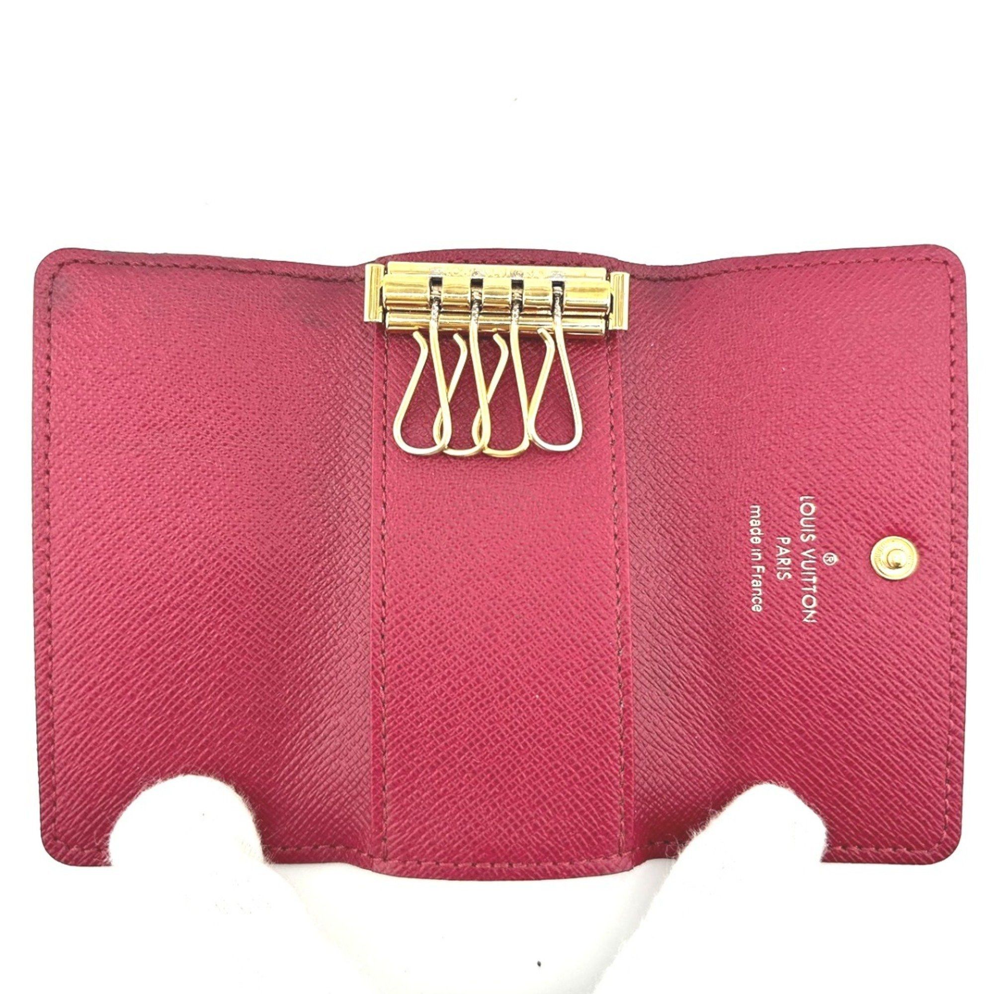 Louis Vuitton Louis Vuitton Multicle 4 Monogram Key Case for Keys Canvas M62631 Brown Size ONE SIZE - 10 Thumbnail