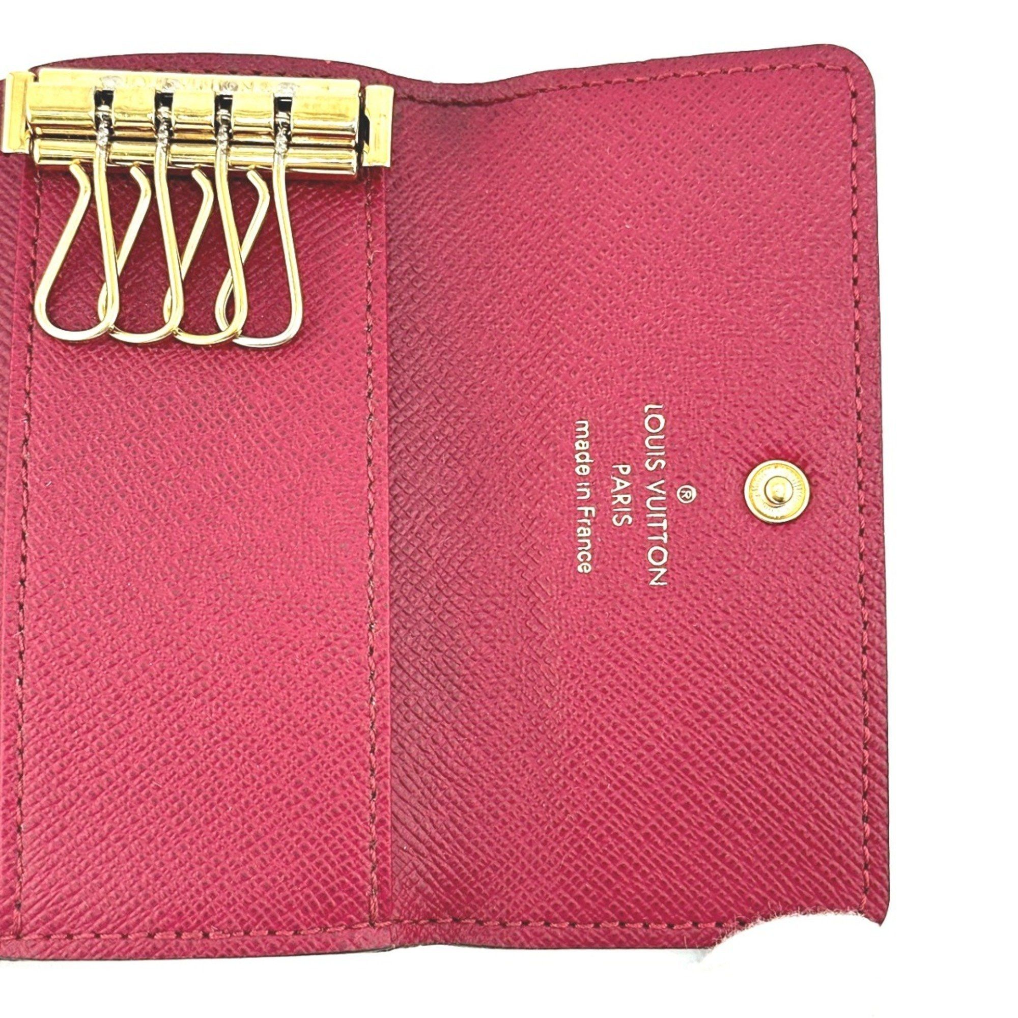 Louis Vuitton Louis Vuitton Multicle 4 Monogram Key Case for Keys Canvas M62631 Brown Size ONE SIZE - 13 Thumbnail