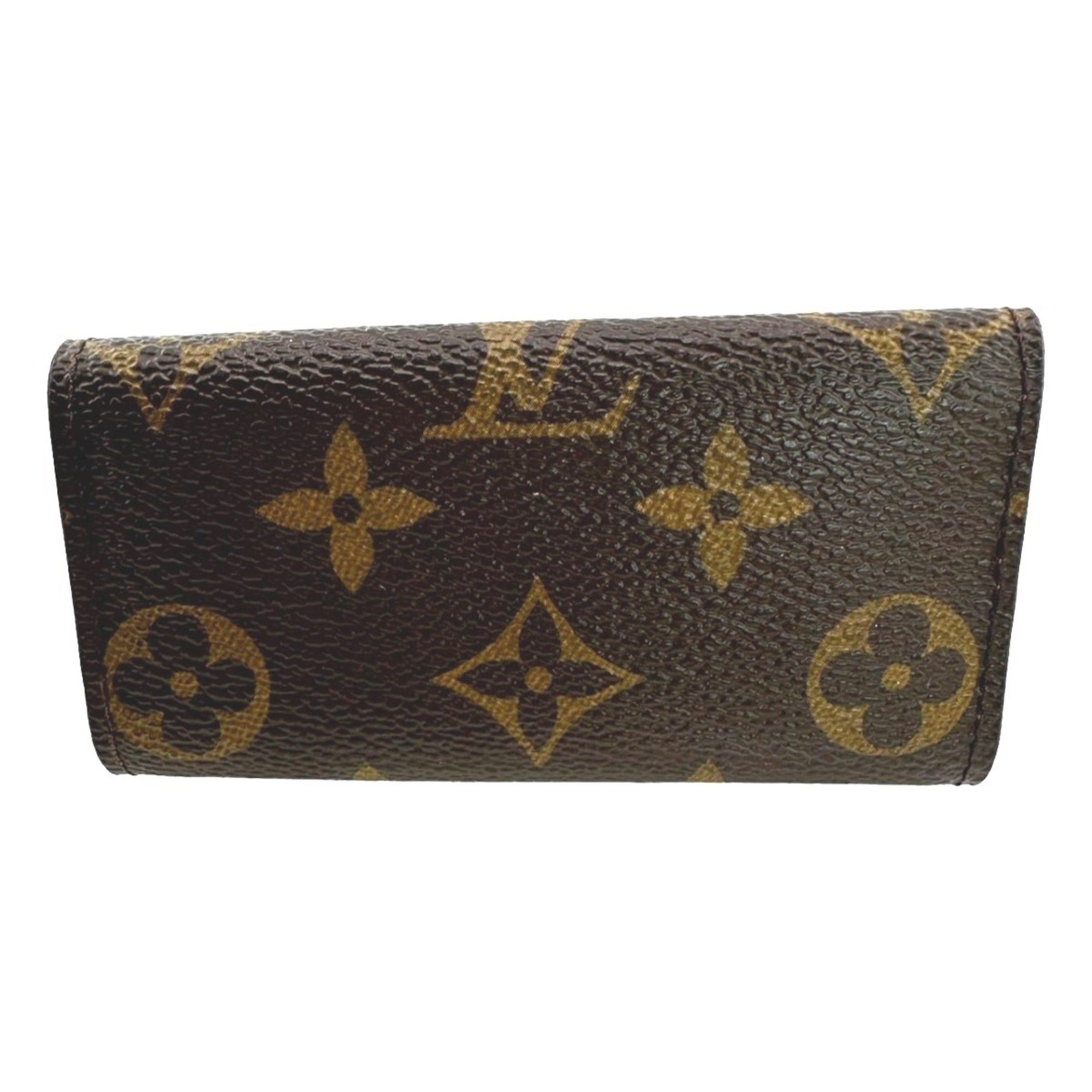 Louis Vuitton Louis Vuitton Multicle 4 Monogram Key Case for Keys Canvas M62631 Brown Size ONE SIZE - 2 Thumbnail