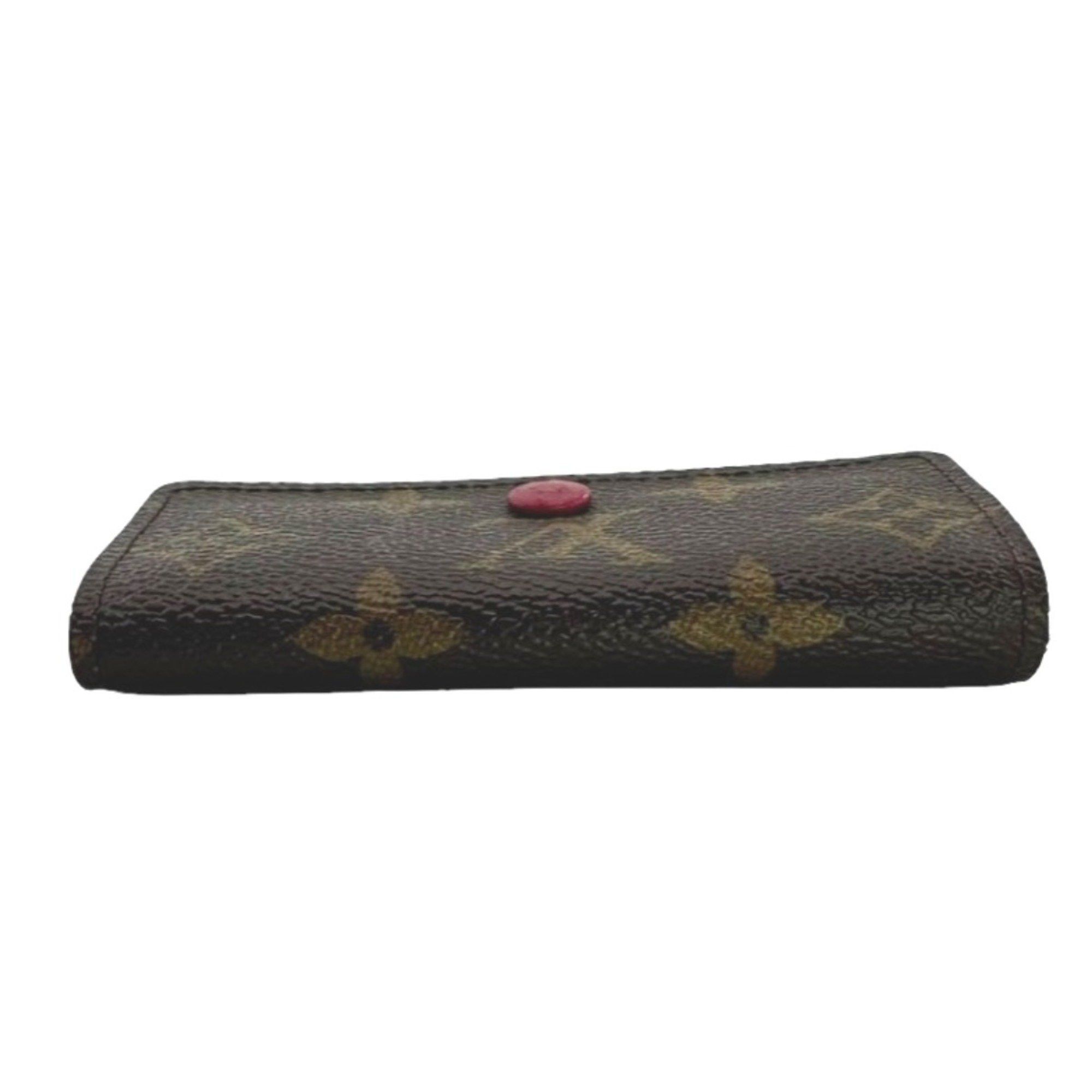 Louis Vuitton Louis Vuitton Multicle 4 Monogram Key Case for Keys Canvas M62631 Brown Size ONE SIZE - 3 Thumbnail