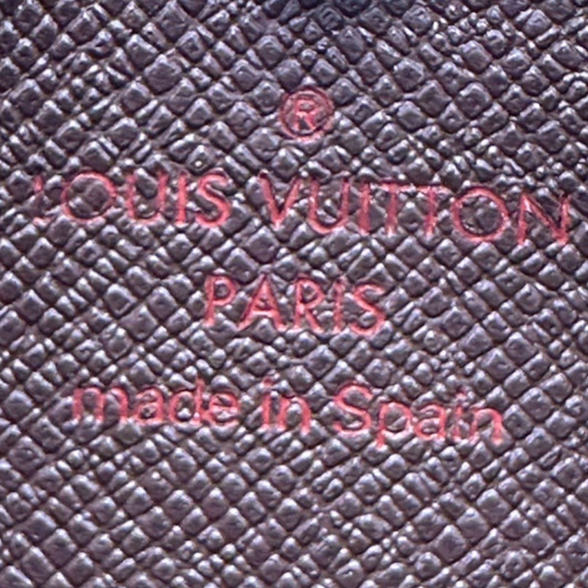 Louis Vuitton Louis Vuitton Key Case, Coin Purse and Case Damier Pochette Cle Canvas N62658 Brown Size ONE SIZE - 11 Thumbnail