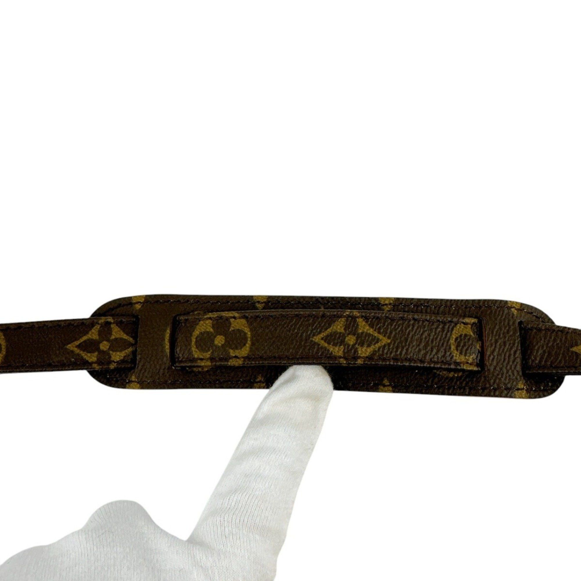 Louis Vuitton Louis Vuitton Shoulder Strap Monogram with Pad Canvas J75011 Brown Size ONE SIZE - 9 Thumbnail
