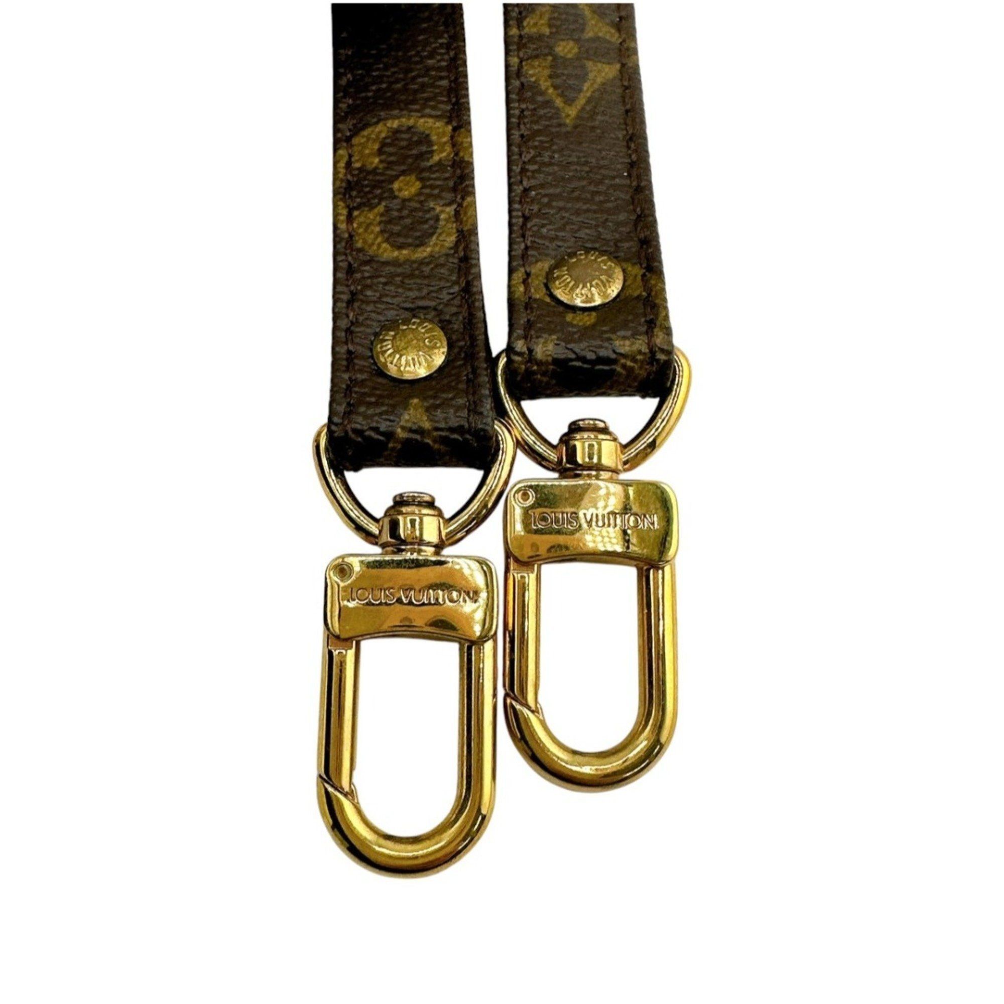 Louis Vuitton Louis Vuitton Shoulder Strap Monogram with Pad Canvas J75011 Brown Size ONE SIZE - 5 Thumbnail