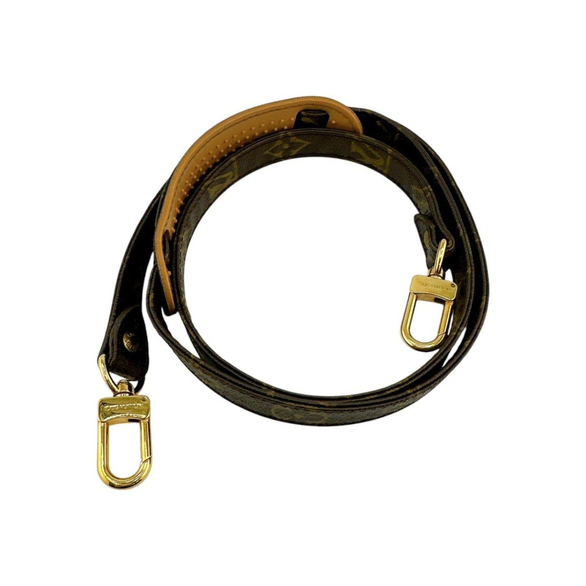 Louis Vuitton Louis Vuitton Shoulder Strap Monogram with Pad Canvas J75011 Brown Size ONE SIZE - 2 Thumbnail