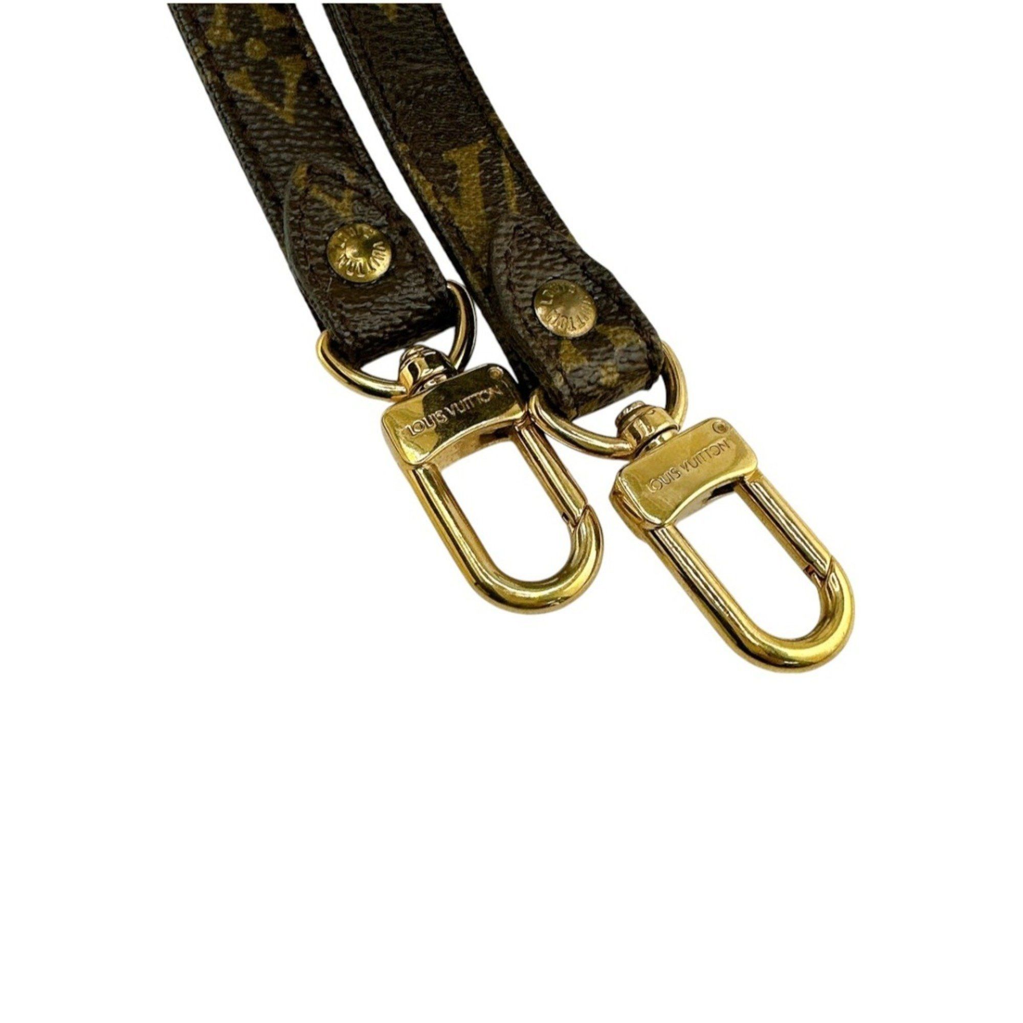 Louis Vuitton Louis Vuitton Shoulder Strap Monogram with Pad Canvas J75011 Brown Size ONE SIZE - 7 Thumbnail