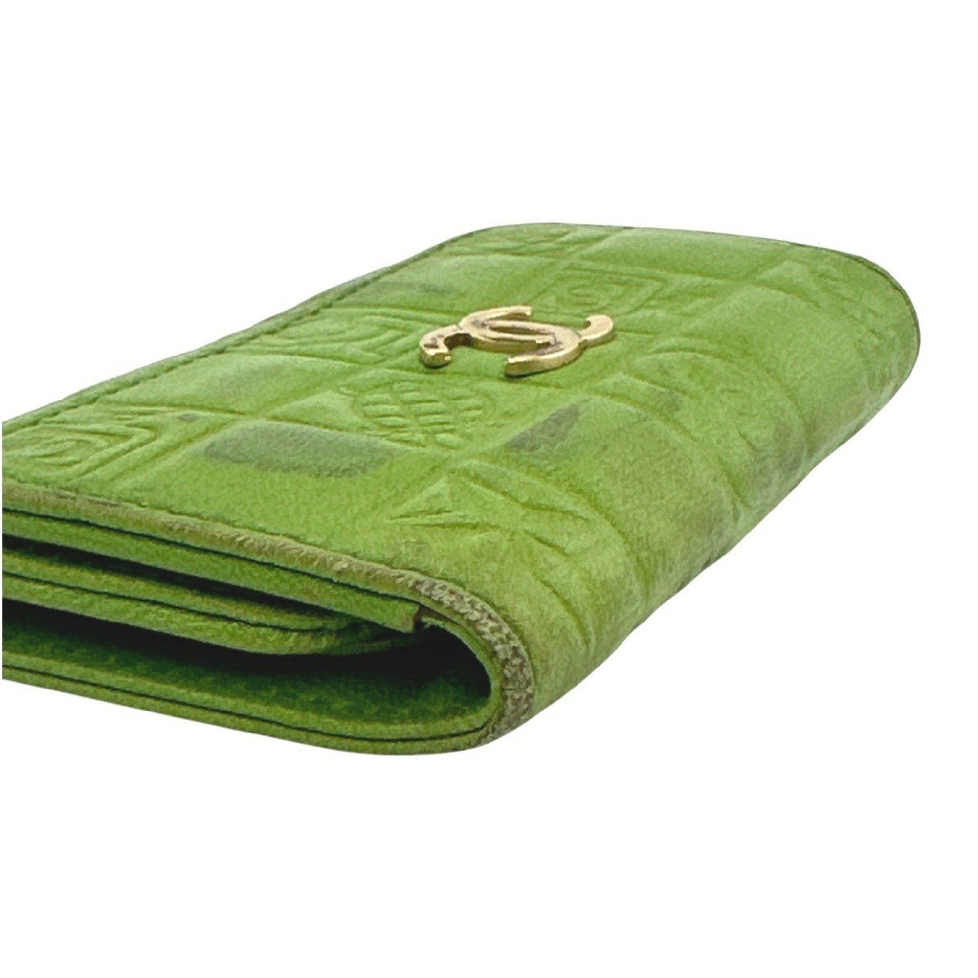 Chanel CHANEL Key Case, 6 Icon Line, Green Size ONE SIZE - 7 Thumbnail