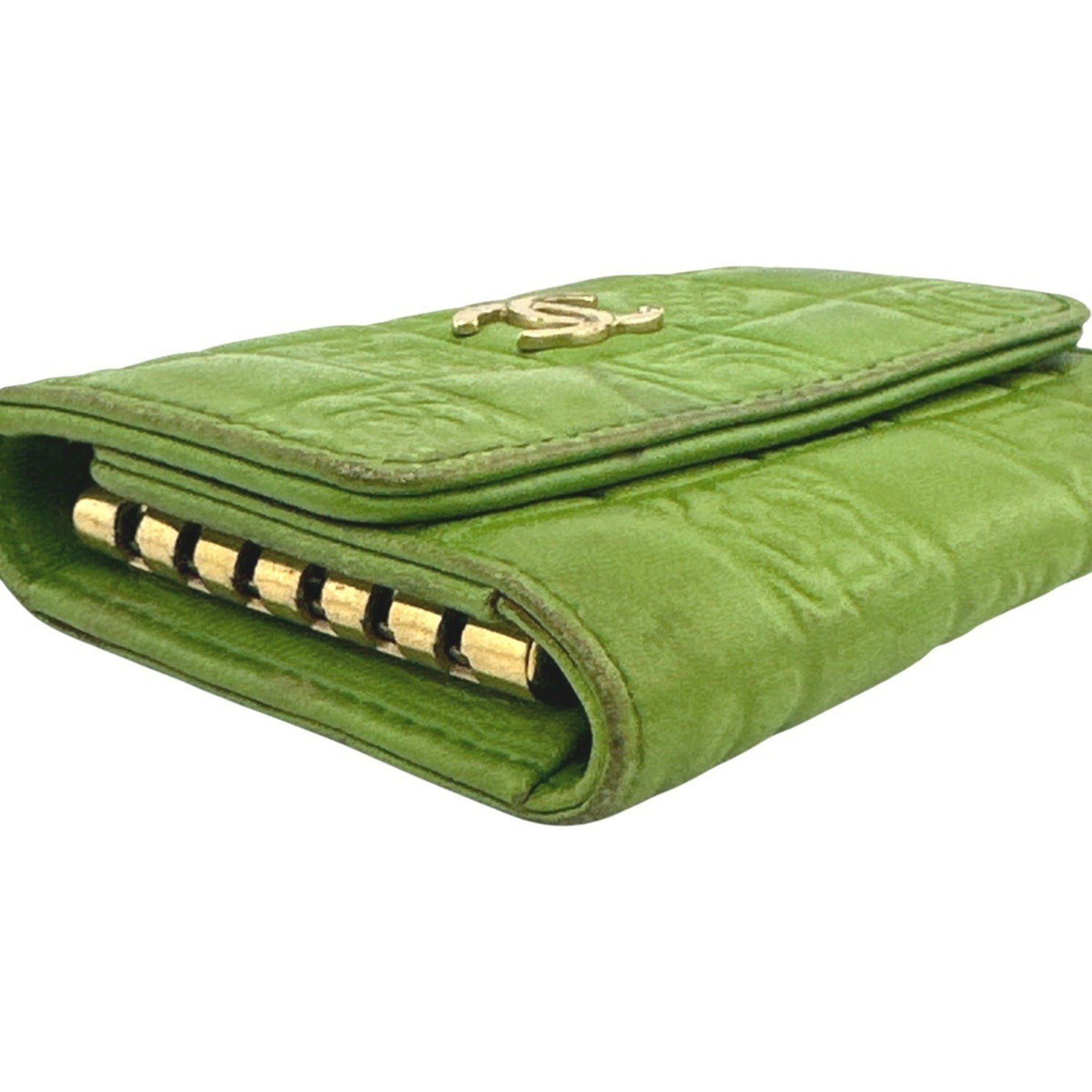 Chanel CHANEL Key Case, 6 Icon Line, Green Size ONE SIZE - 5 Thumbnail