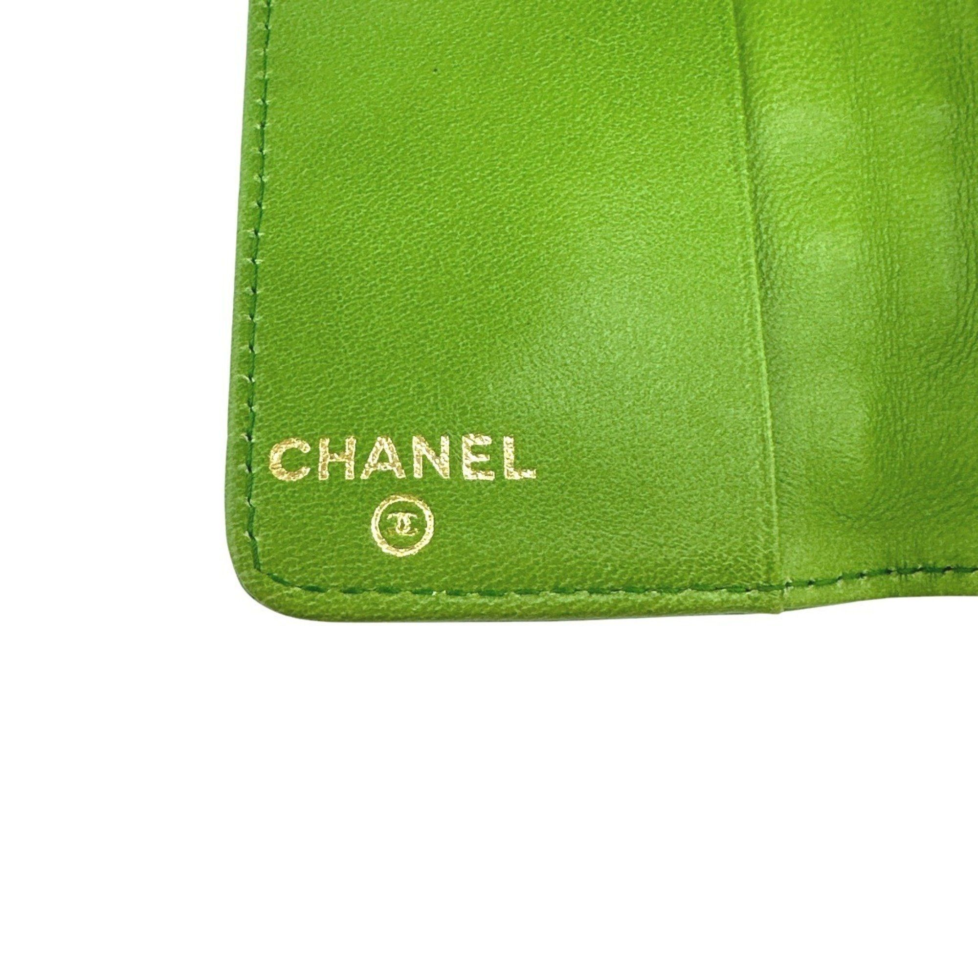 Chanel CHANEL Key Case, 6 Icon Line, Green Size ONE SIZE - 21 Thumbnail