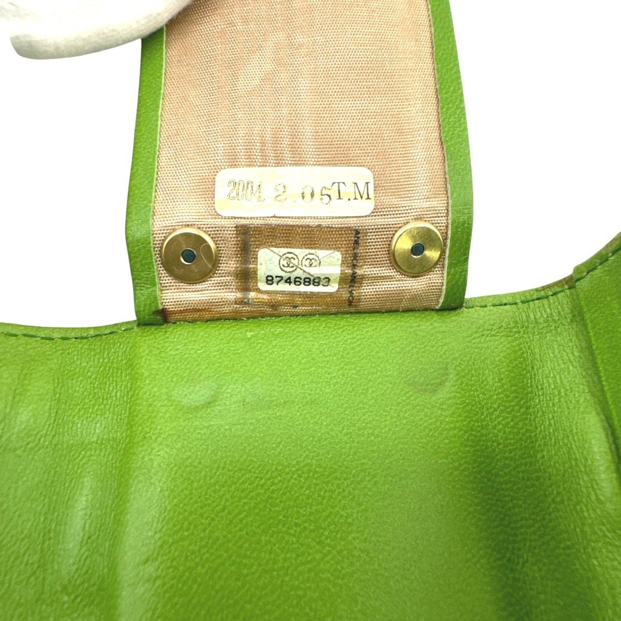 Chanel CHANEL Key Case, 6 Icon Line, Green Size ONE SIZE - 18 Thumbnail