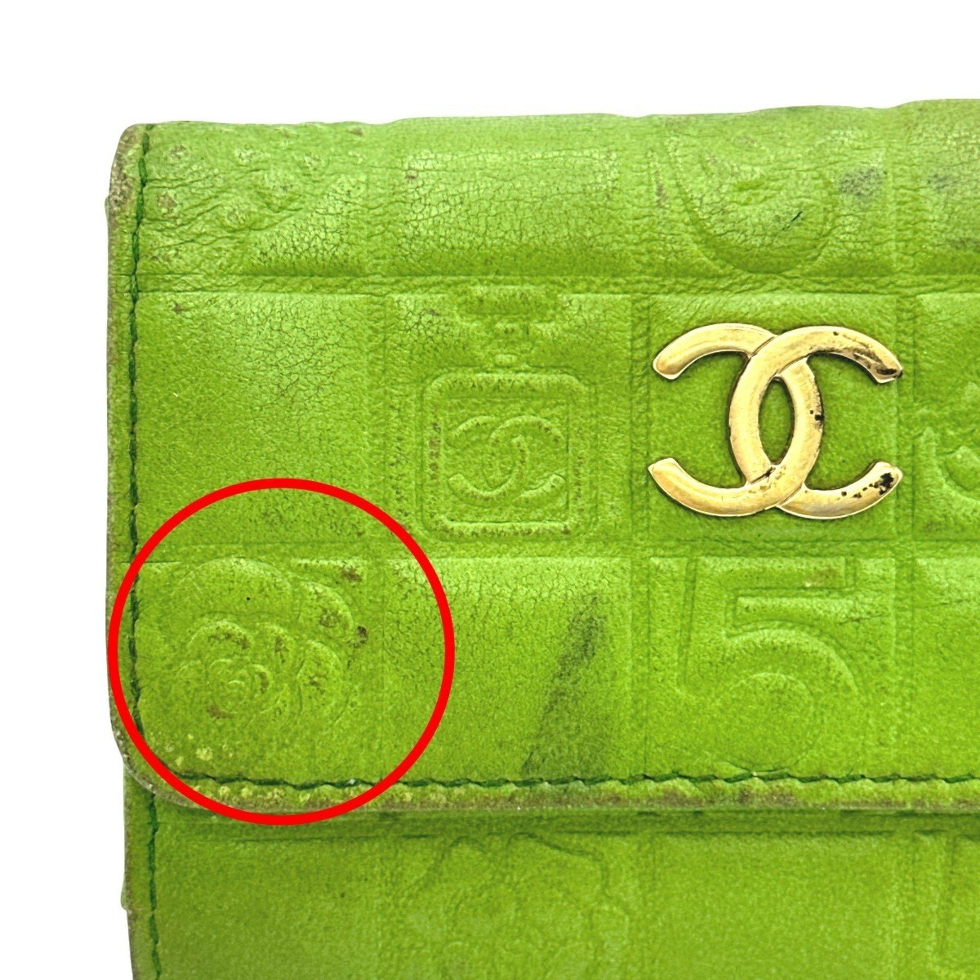 Chanel CHANEL Key Case, 6 Icon Line, Green Size ONE SIZE - 8 Thumbnail