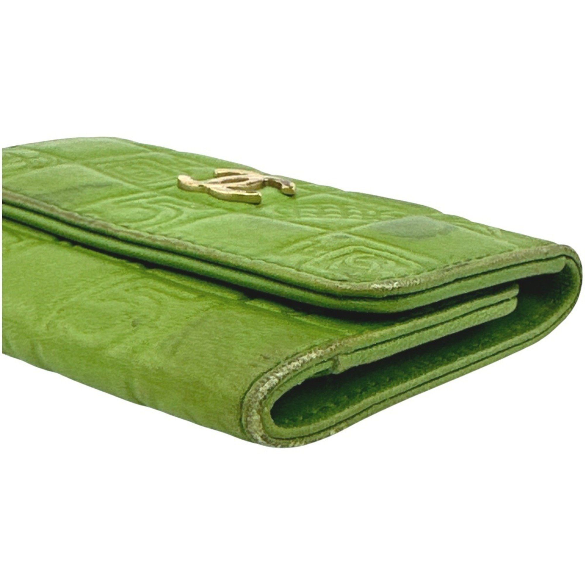Chanel CHANEL Key Case, 6 Icon Line, Green Size ONE SIZE - 6 Thumbnail