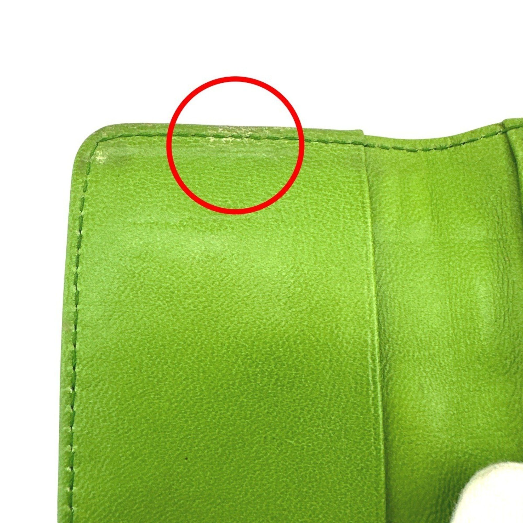 Chanel CHANEL Key Case, 6 Icon Line, Green Size ONE SIZE - 14 Thumbnail