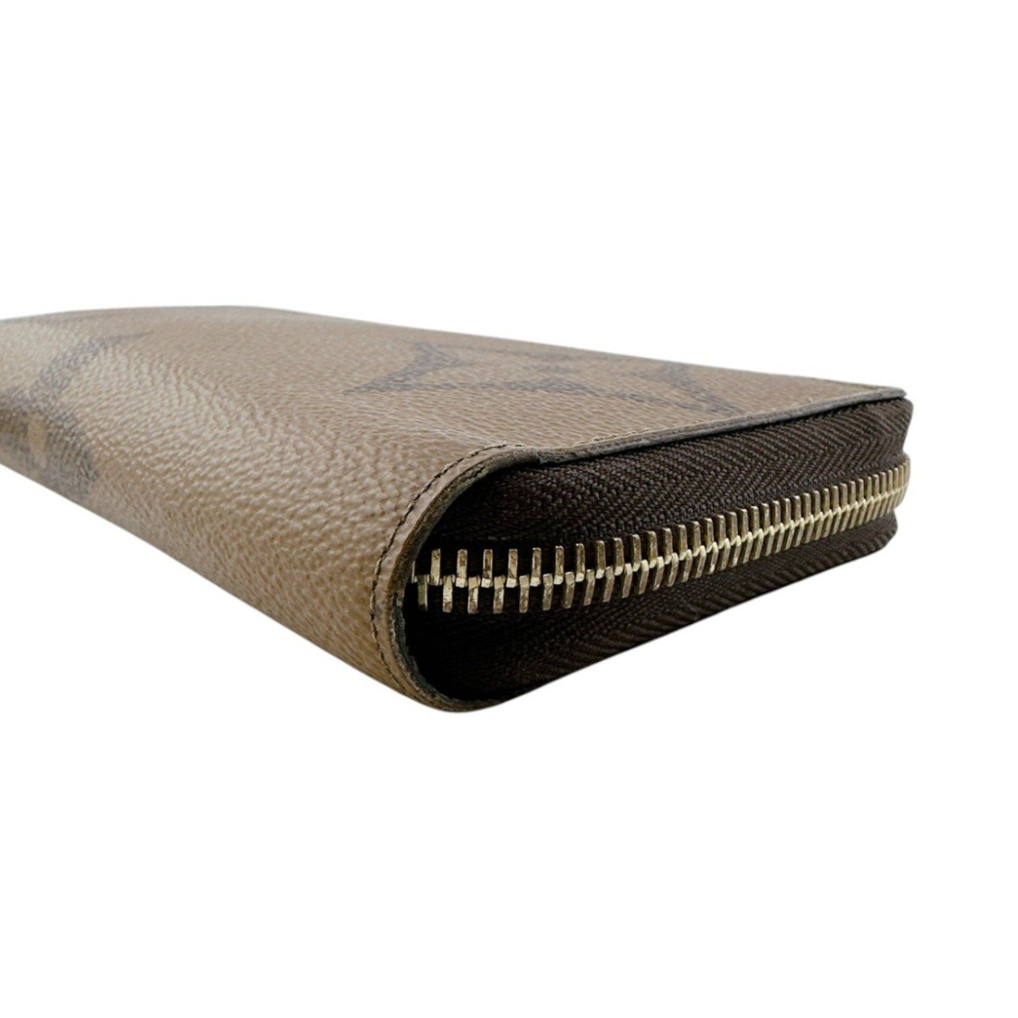 Louis Vuitton Louis Vuitton Long Wallet Giant Reverse Monogram Zippy Canvas M69353 Brown Size ONE SIZE - 10 Thumbnail