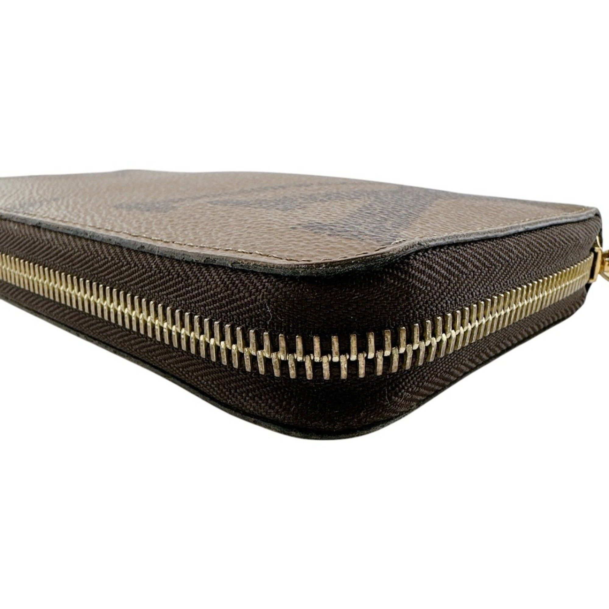 Louis Vuitton Louis Vuitton Long Wallet Giant Reverse Monogram Zippy Canvas M69353 Brown Size ONE SIZE - 8 Thumbnail