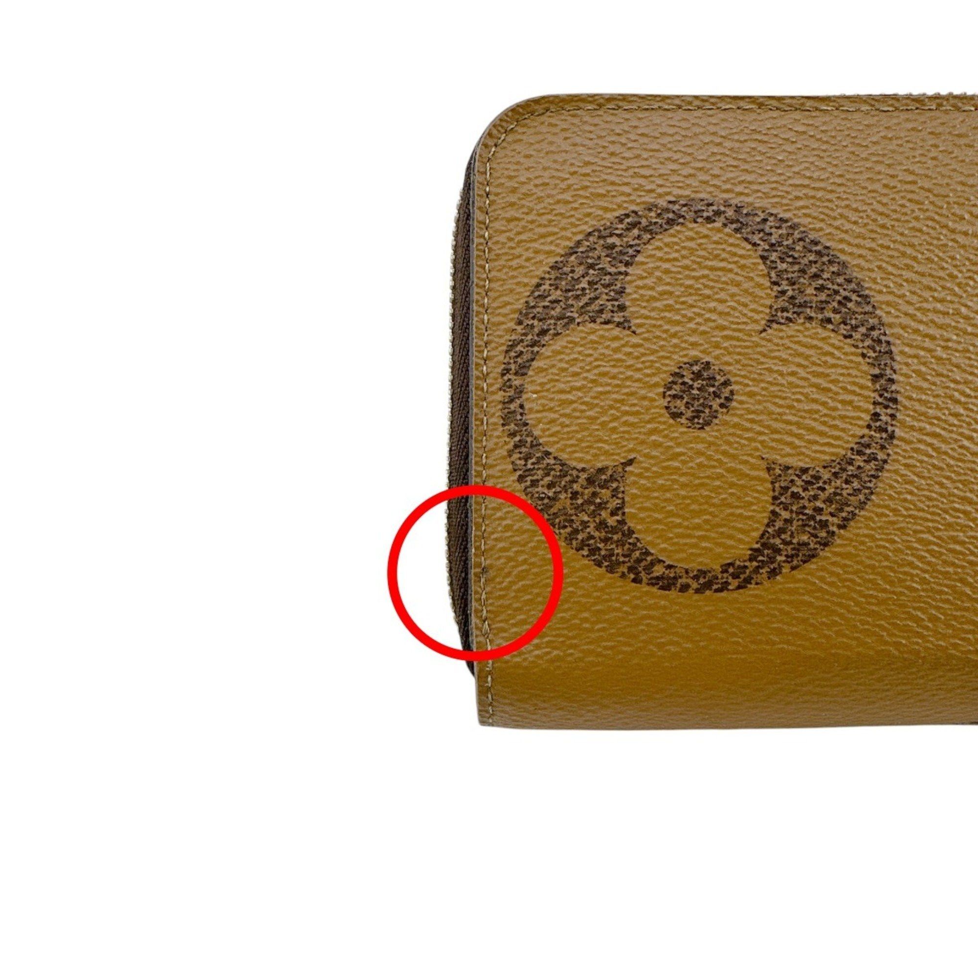 Louis Vuitton Louis Vuitton Long Wallet Giant Reverse Monogram Zippy Canvas M69353 Brown Size ONE SIZE - 11 Thumbnail