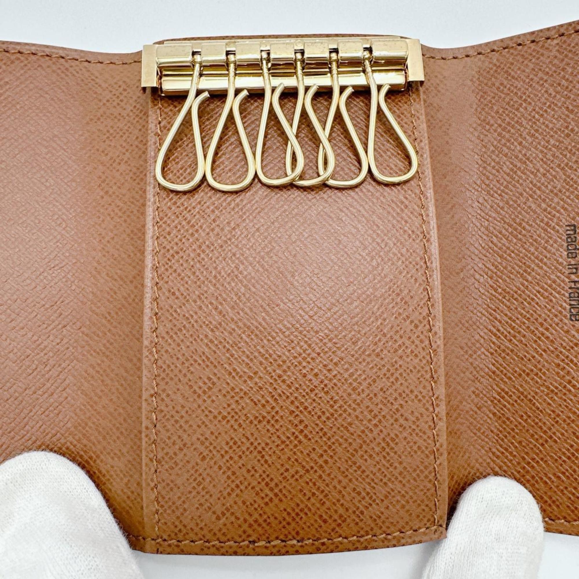 Louis Vuitton Louis Vuitton Key Case, 6 Monogram Multicle 6, Canvas, M62630, Brown Size ONE SIZE - 14 Thumbnail